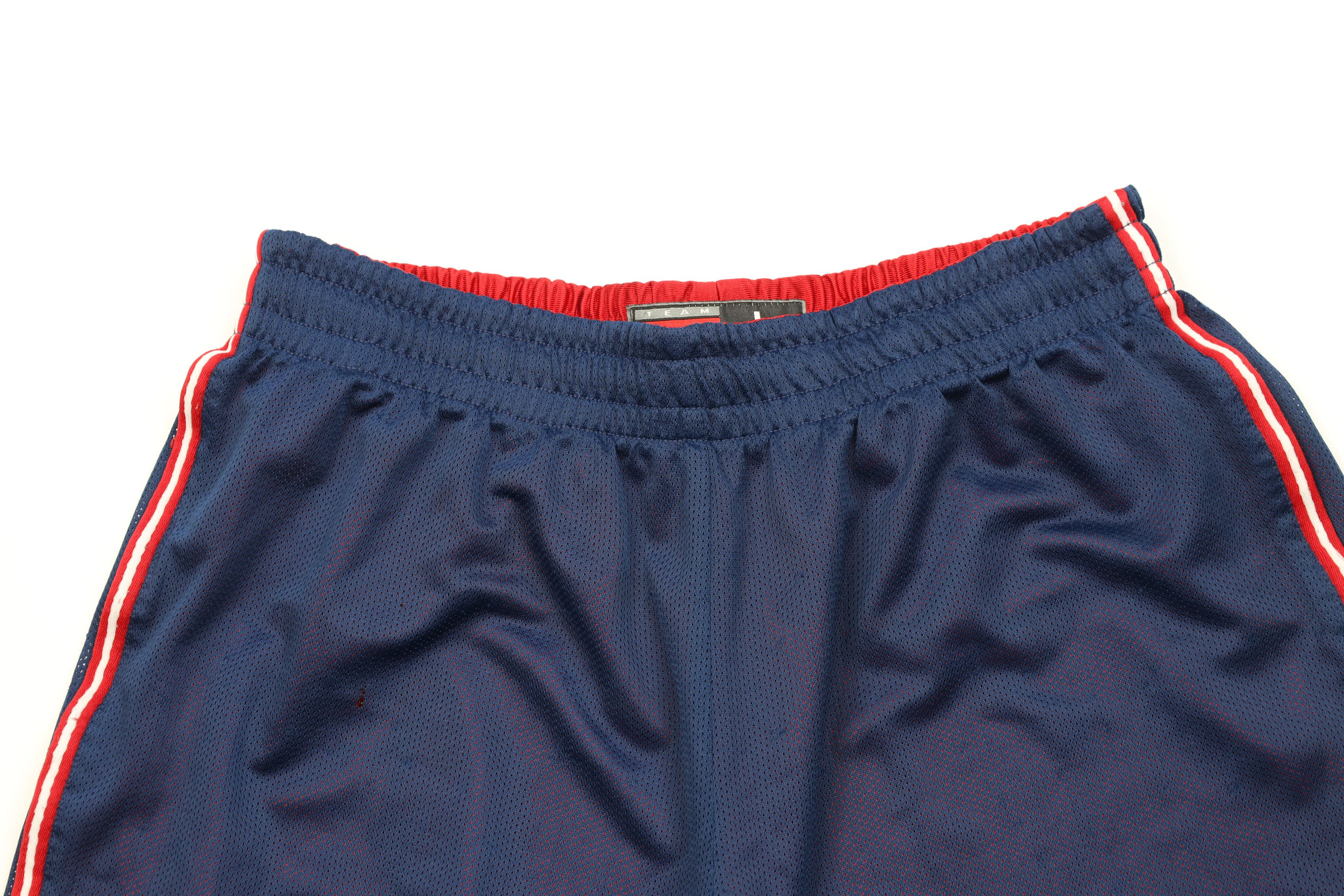 Nike Vintage 90s Y2K Nike Mini Swoosh Reversible Shorts Blue Red Size US 34 / EU 50 - 11 Thumbnail