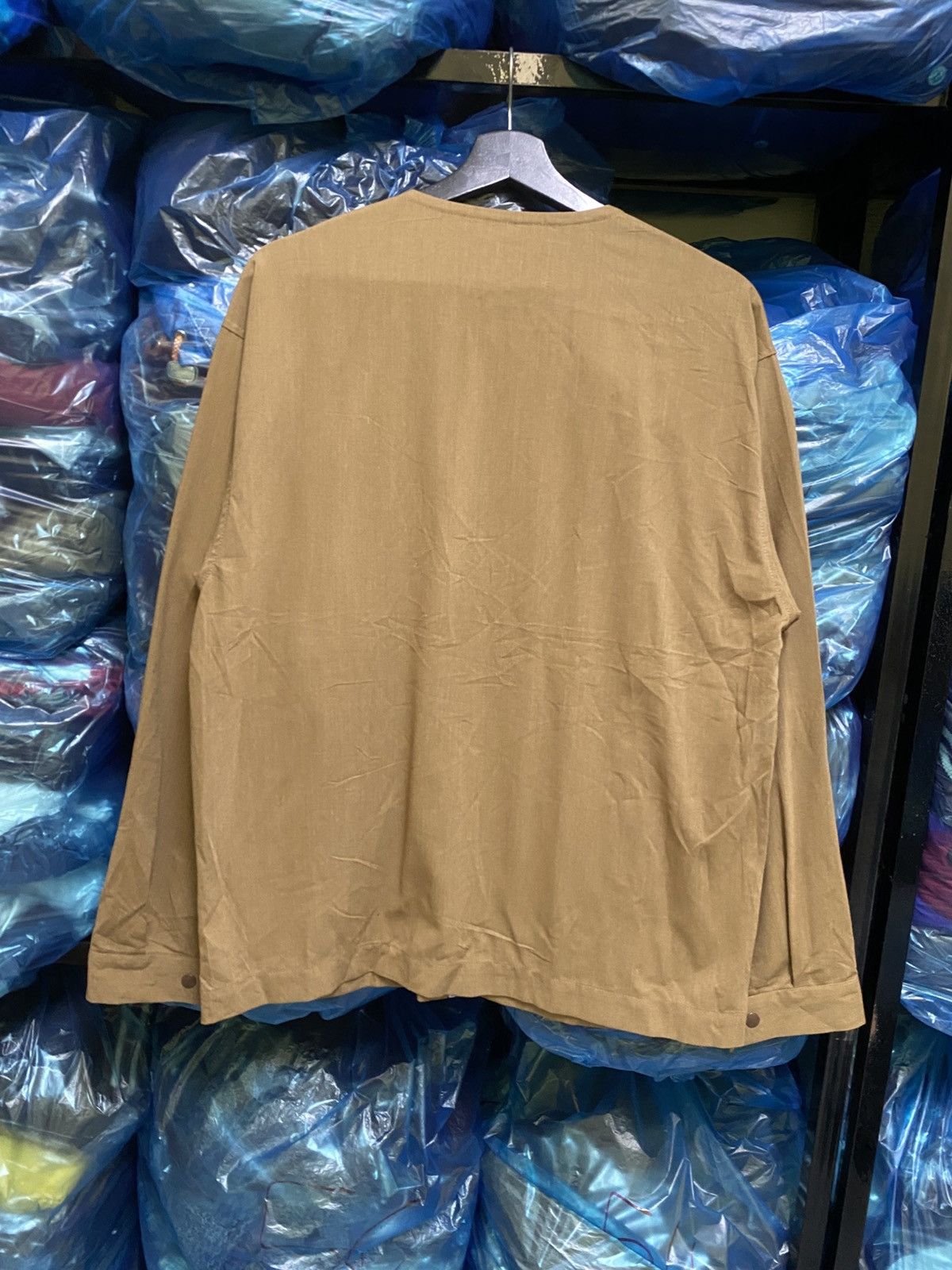 Japanese Brand NO COLLAR BRILZON JACKET MADE IN JAPAN Size US M / EU 48-50 / 2 - 4 Thumbnail