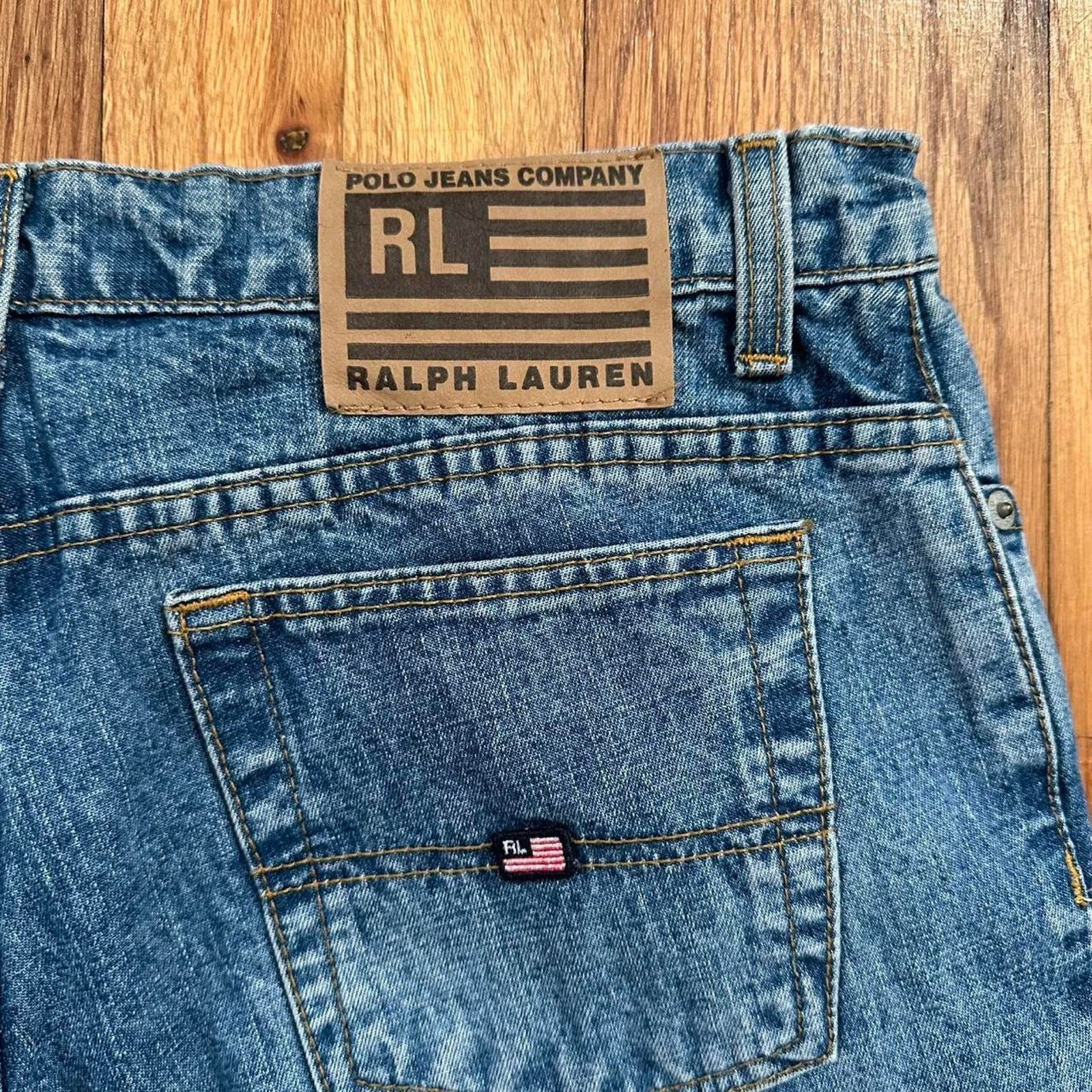 Polo Ralph Lauren Polo Ralph Lauren Hipster Flare Light Jeans 11/12x32 34" Size 34" / US 12 / IT 48 - 5 Thumbnail
