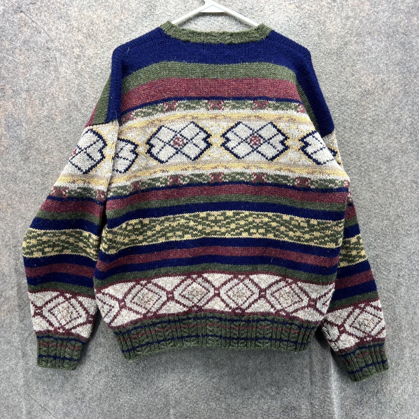 Brooks Brothers Brooks Brothers Sweater Mens Large Multicolor Wool Fair Isle Crewneck Pullover Size US L / EU 52-54 / 3 - 7 Thumbnail