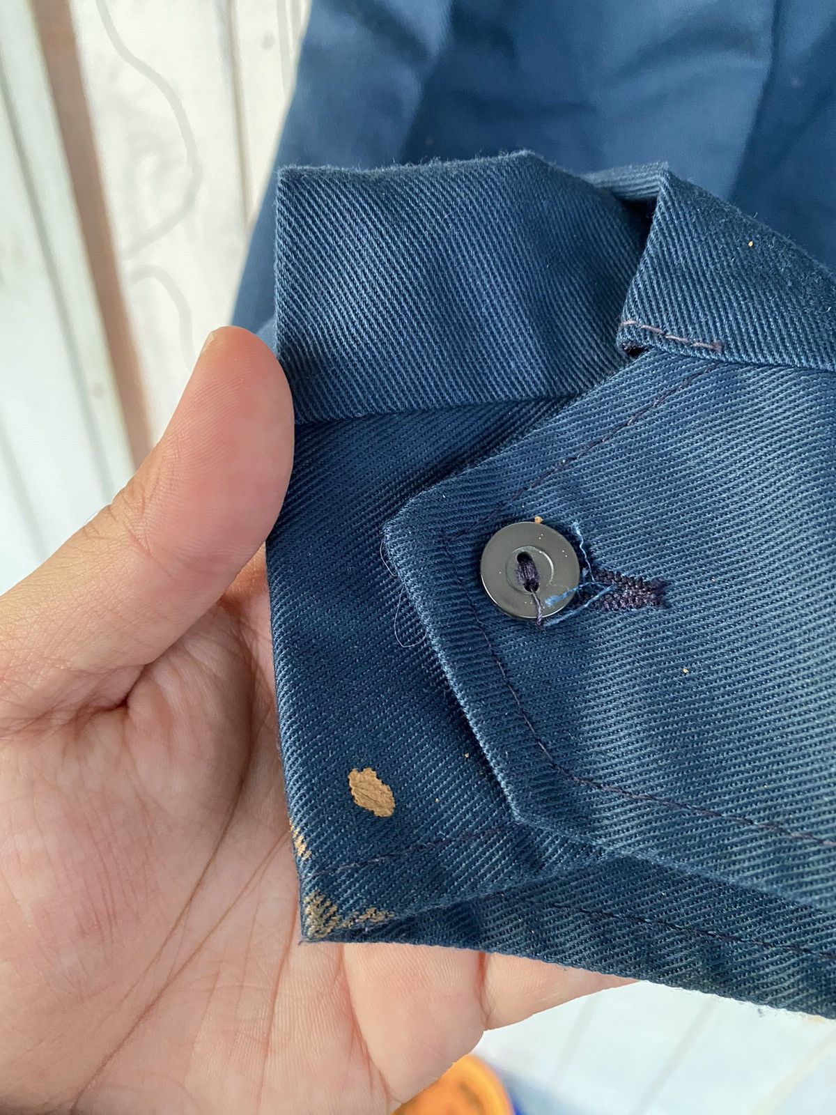 Vintage Lee ERIC workwear jacket Navy and Blue Jacket vintage Size US L / EU 52-54 / 3 - 9 Thumbnail