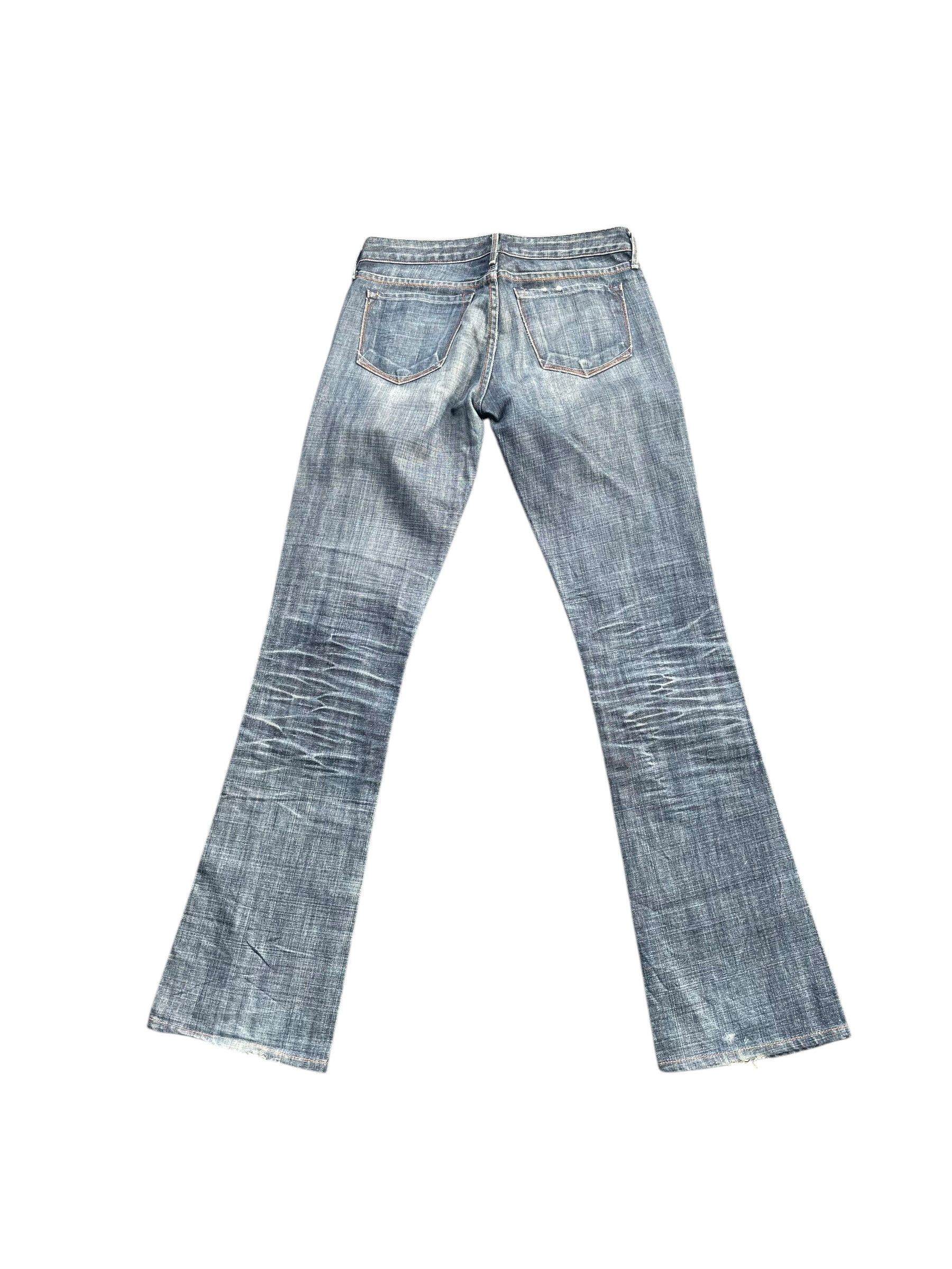Designer Earnest Sewn Flare Distresed Size 30" / US 8 / IT 44 - 4 Thumbnail