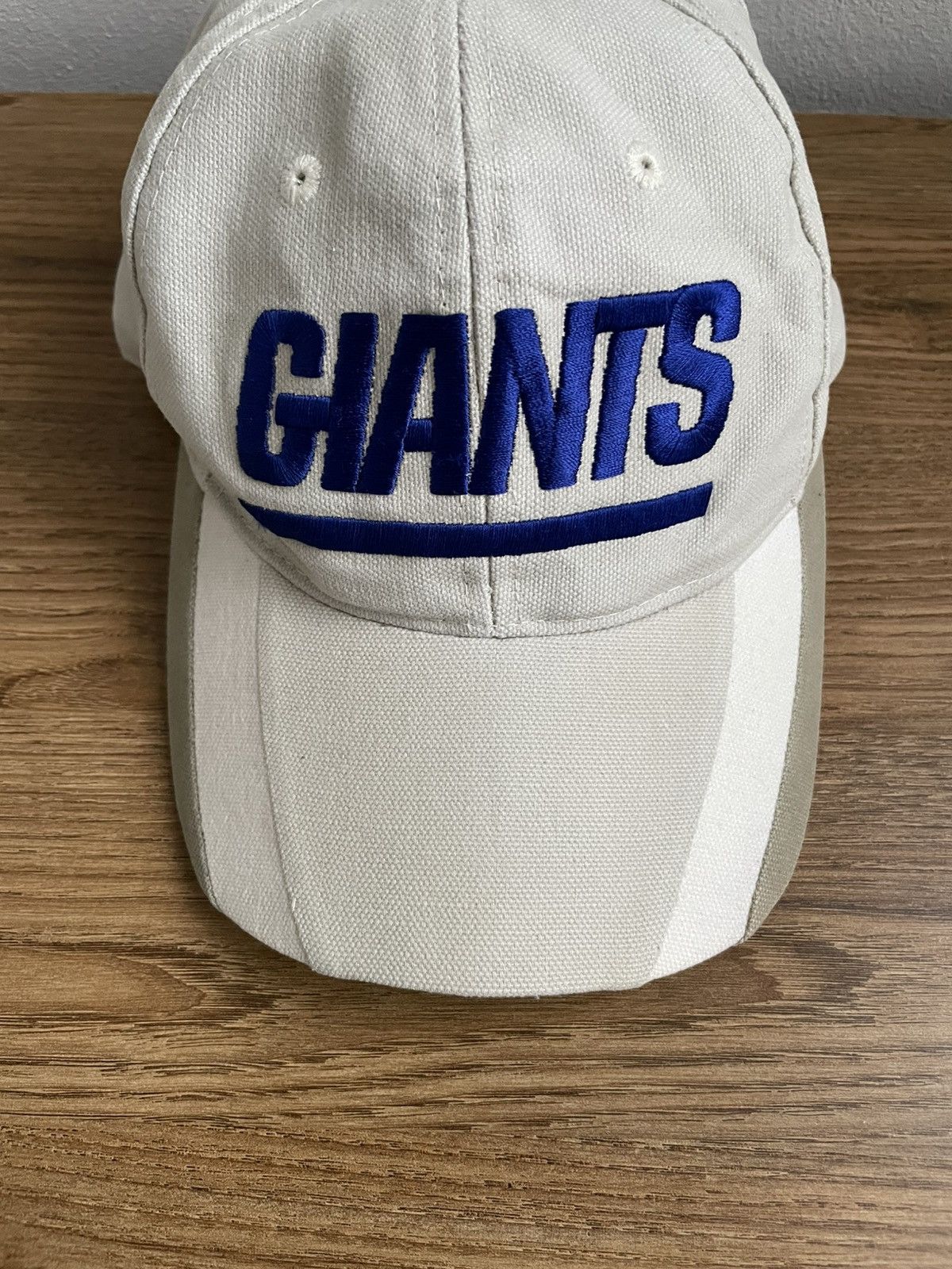 NFL × Vintage Vintage 90s New York Giants NFL Gray Hat Cap One Size Size ONE SIZE - 7 Thumbnail