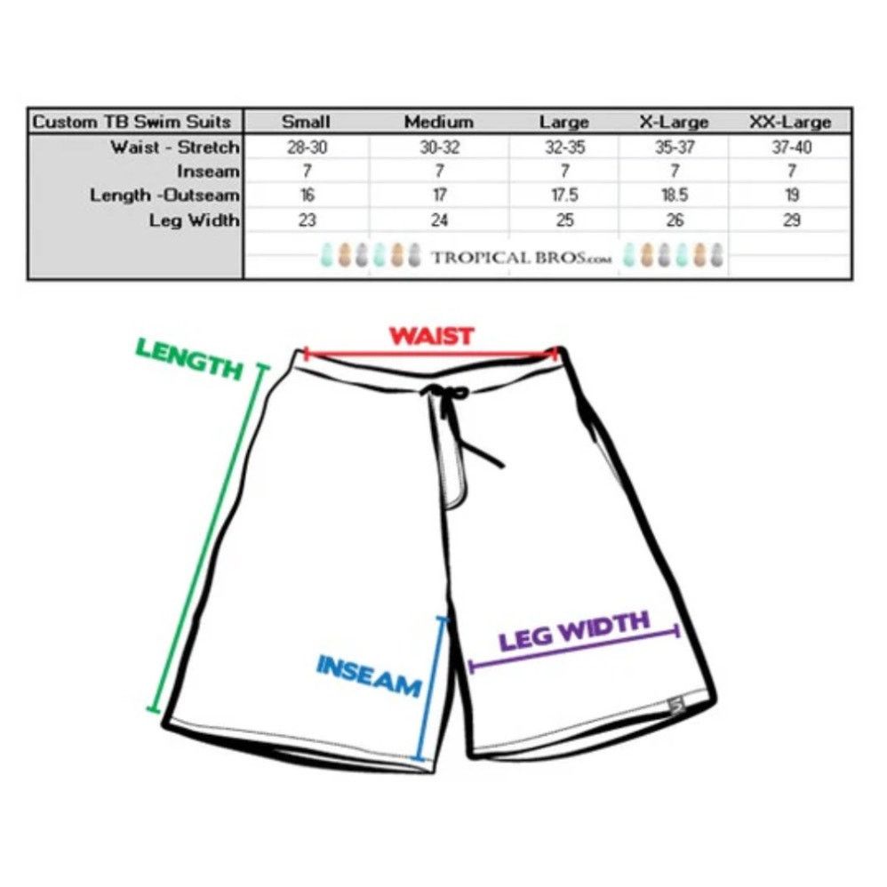 Other Naturdays Natural Light Flamingo Swim Trunks Size US 38 / EU 54 - 6 Thumbnail