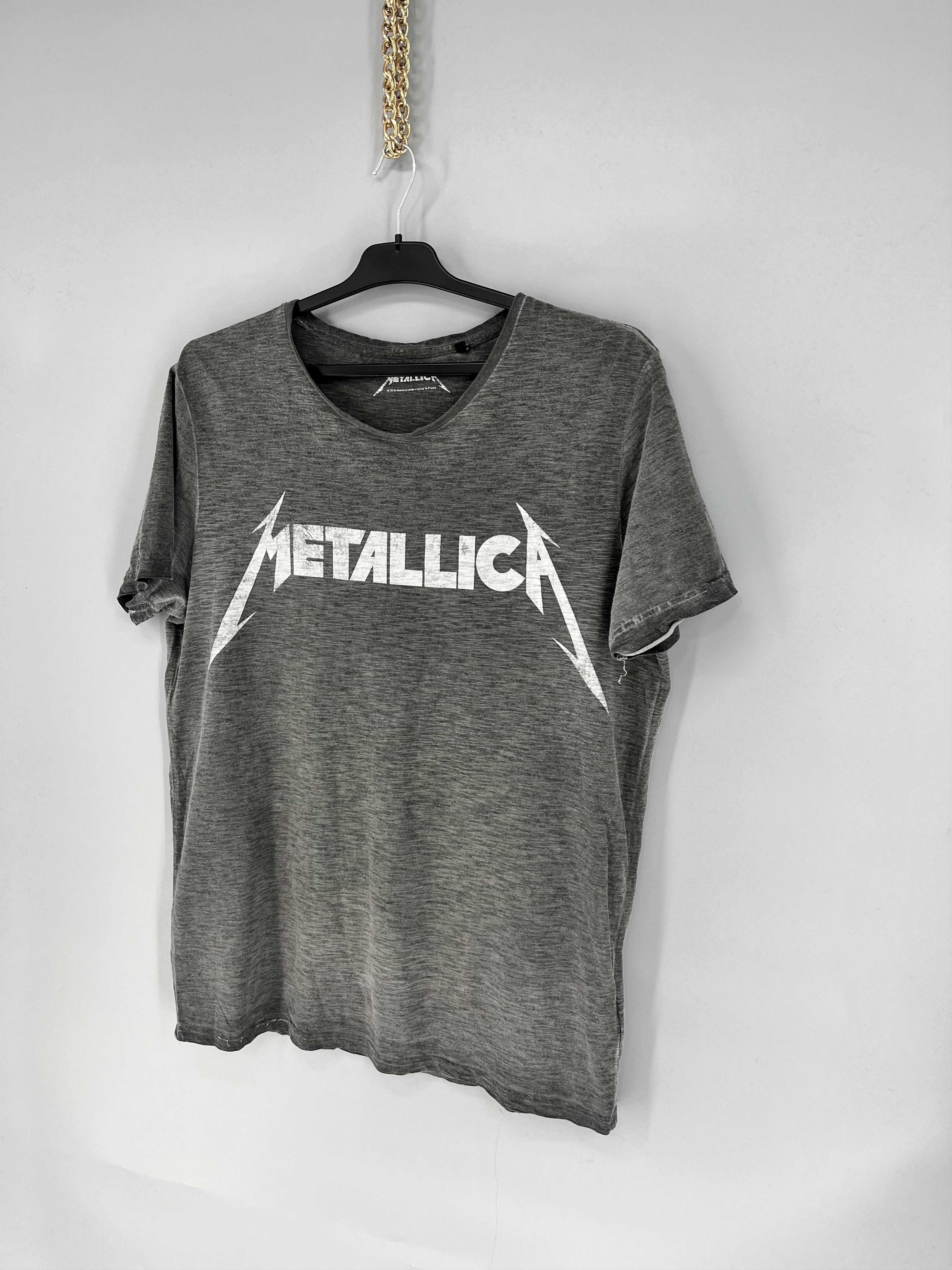 Band Tees × Vintage Vintage Y2K Metallica Skulls Dead Face Band Rock Streetwear Size US L / EU 52-54 / 3 - 3 Thumbnail