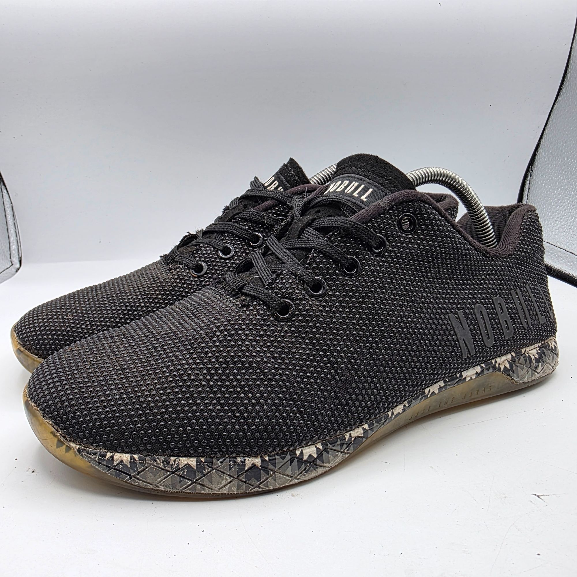 Other NoBull Outwork Mens Size 10 Black Training Shoes Gym Work Ca Size US 10 / EU 43 - 3 Thumbnail