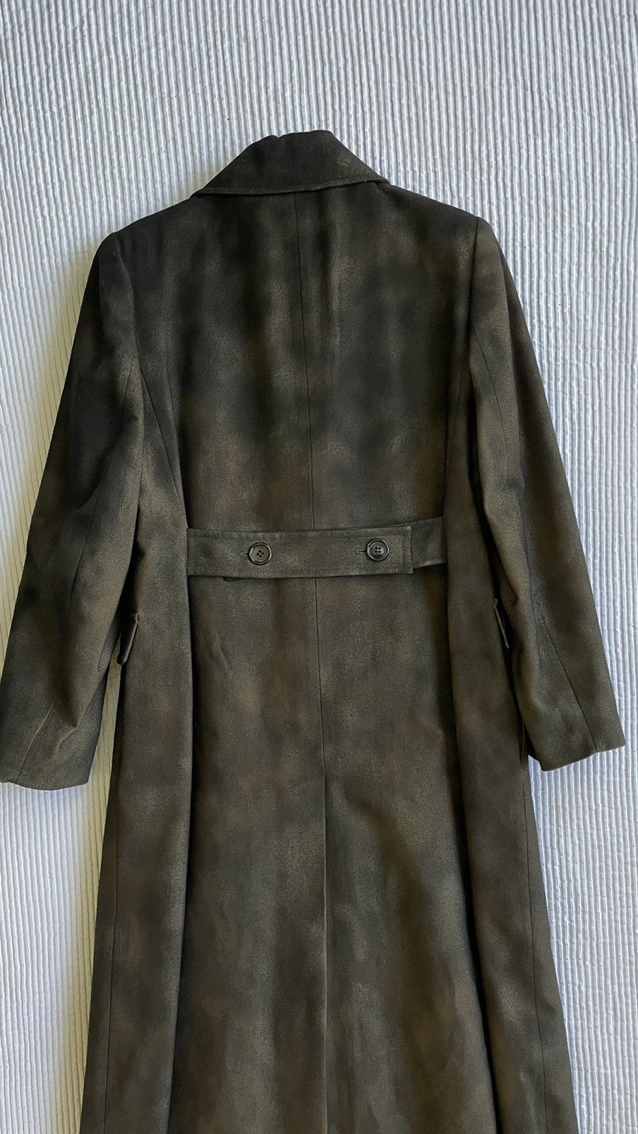 Handmade Painted Black Wool Topcoat Size US M / EU 48-50 / 2 - 7 Thumbnail
