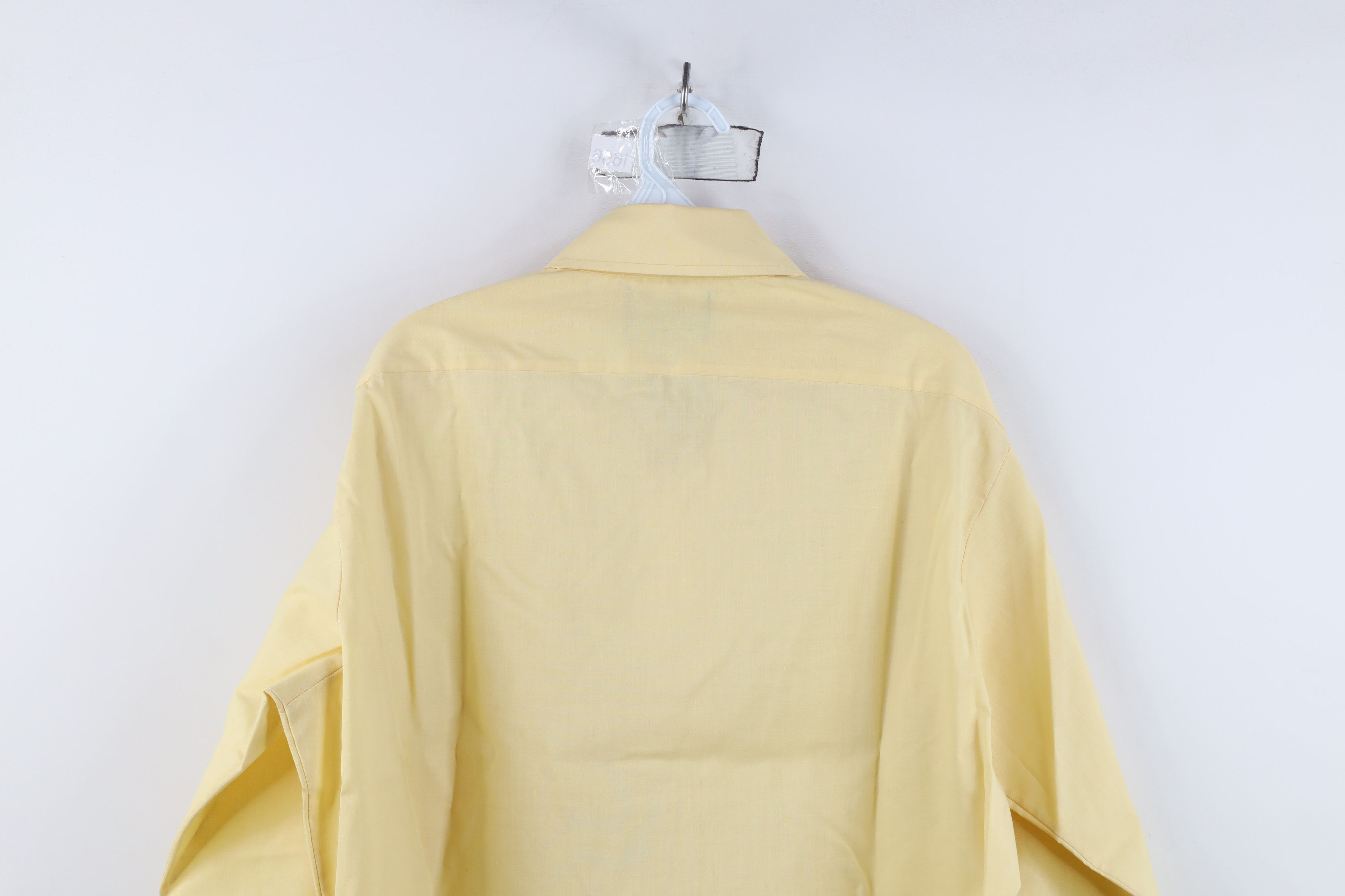 Vintage Vintage 70s Streetwear Collared Button Shirt Yellow Size US M / EU 48-50 / 2 - 13 Thumbnail