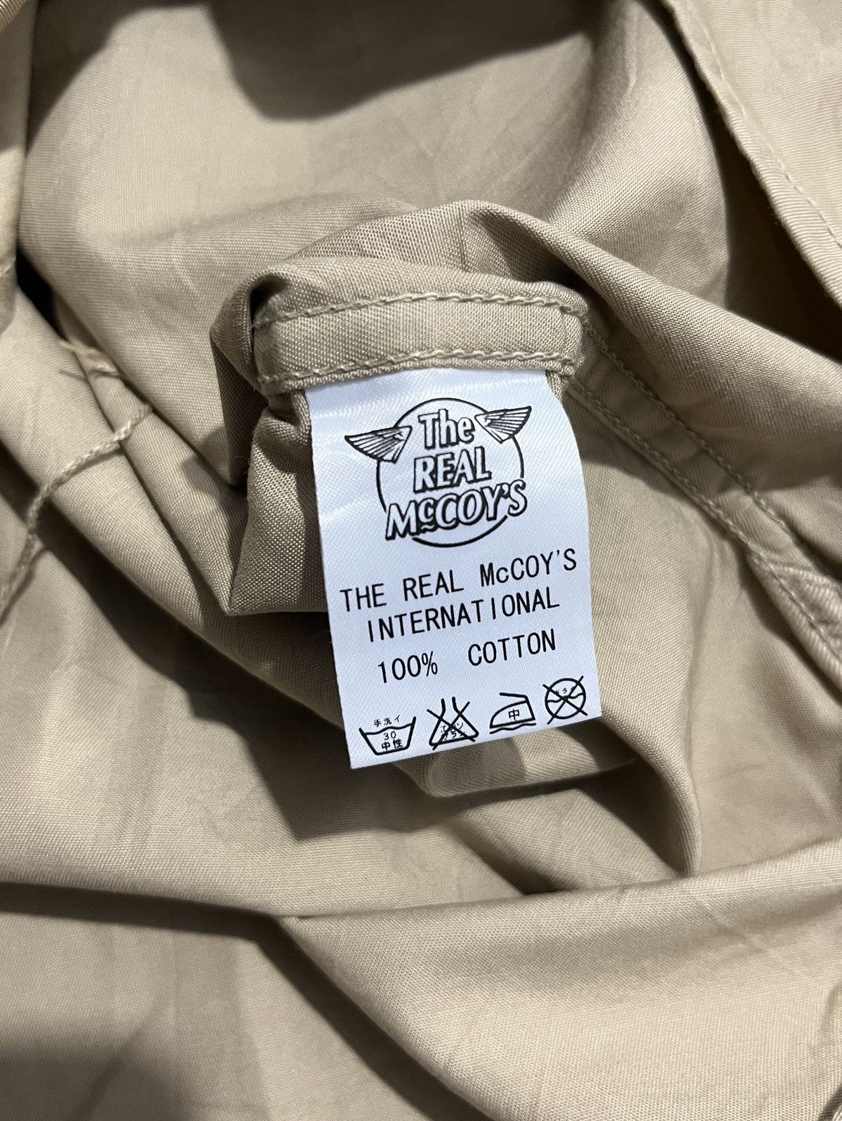 The Real McCoy's real mccoy's millitary style shirt button Size US L / EU 52-54 / 3 - 8 Thumbnail