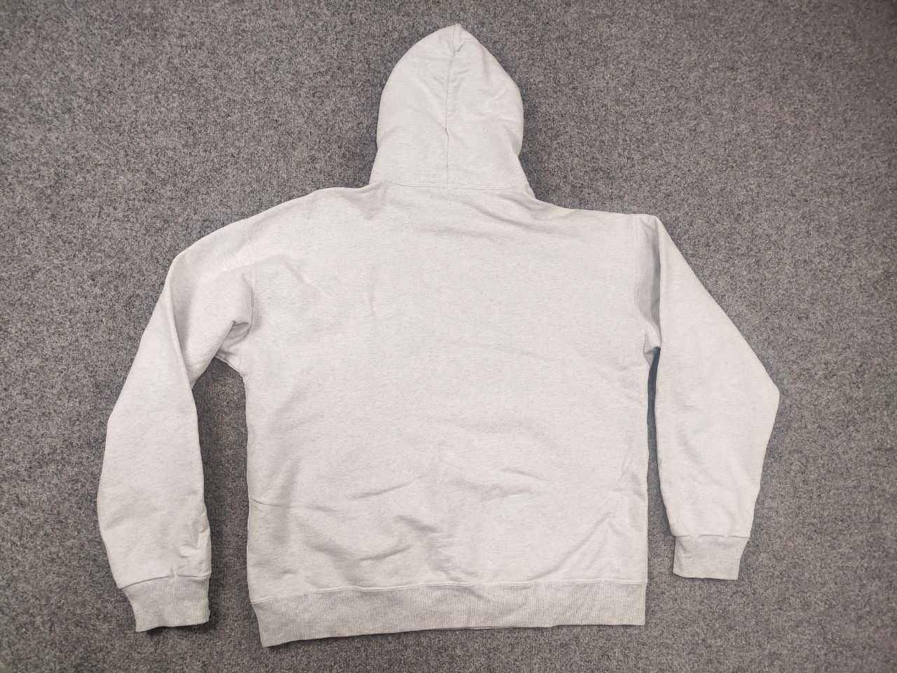 JJJJound JJJJound Design Oatmeal Oversized Gray Pullover Hoodie Logo Size US L / EU 52-54 / 3 - 11 Thumbnail