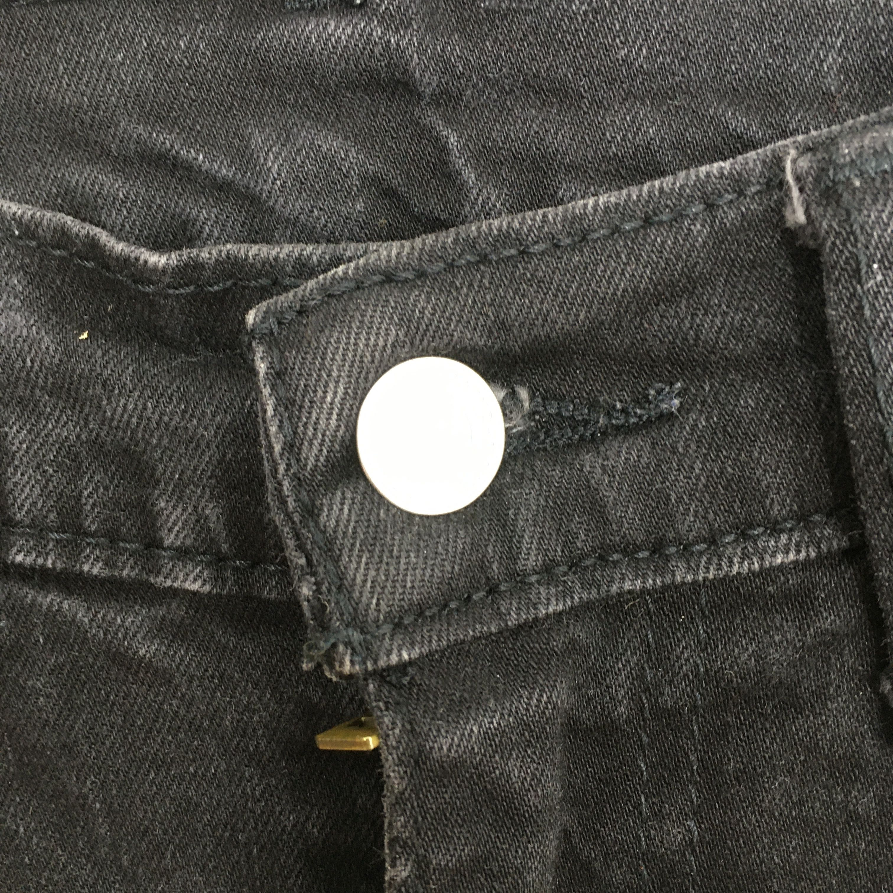 Levi's Size 30x33 Vintage Levi's 514 Black Jeans Straight Leg S634 Size US 30 / EU 46 - 4 Thumbnail