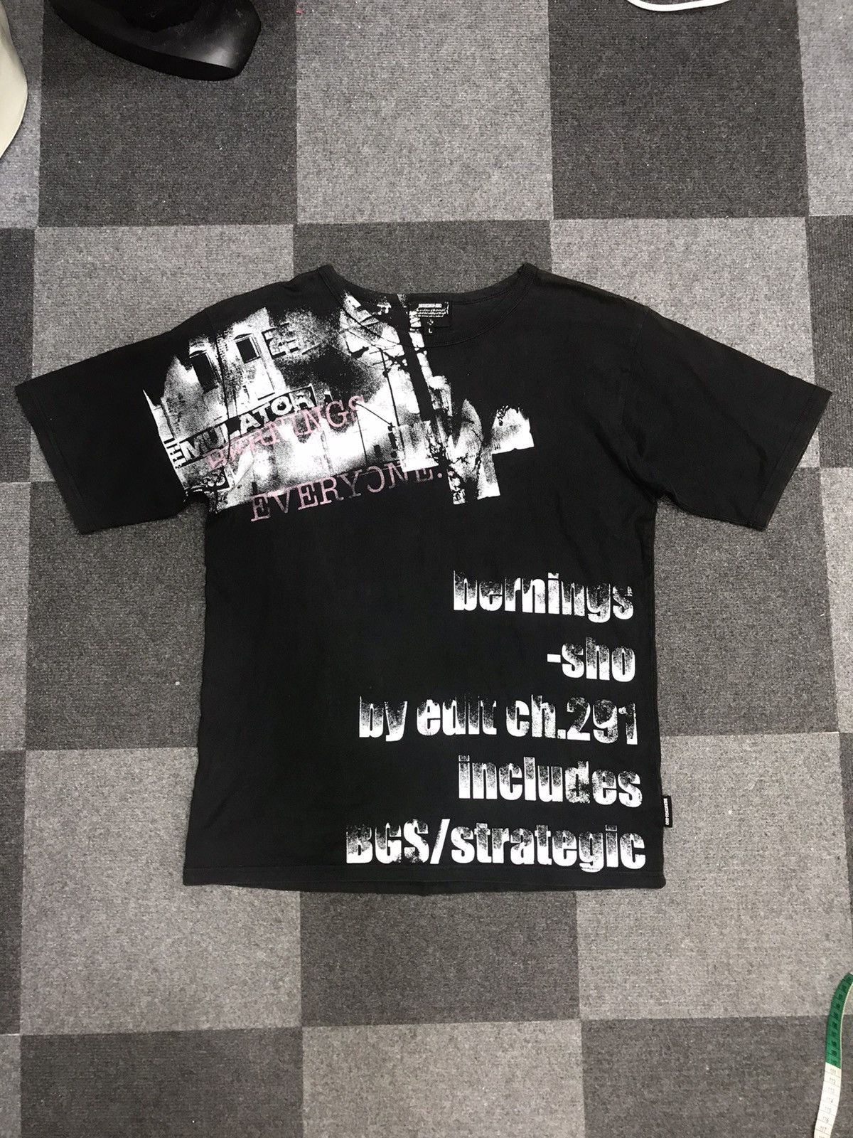 トップス 00s Bernings Sho layered design t shirt 楽天市場】