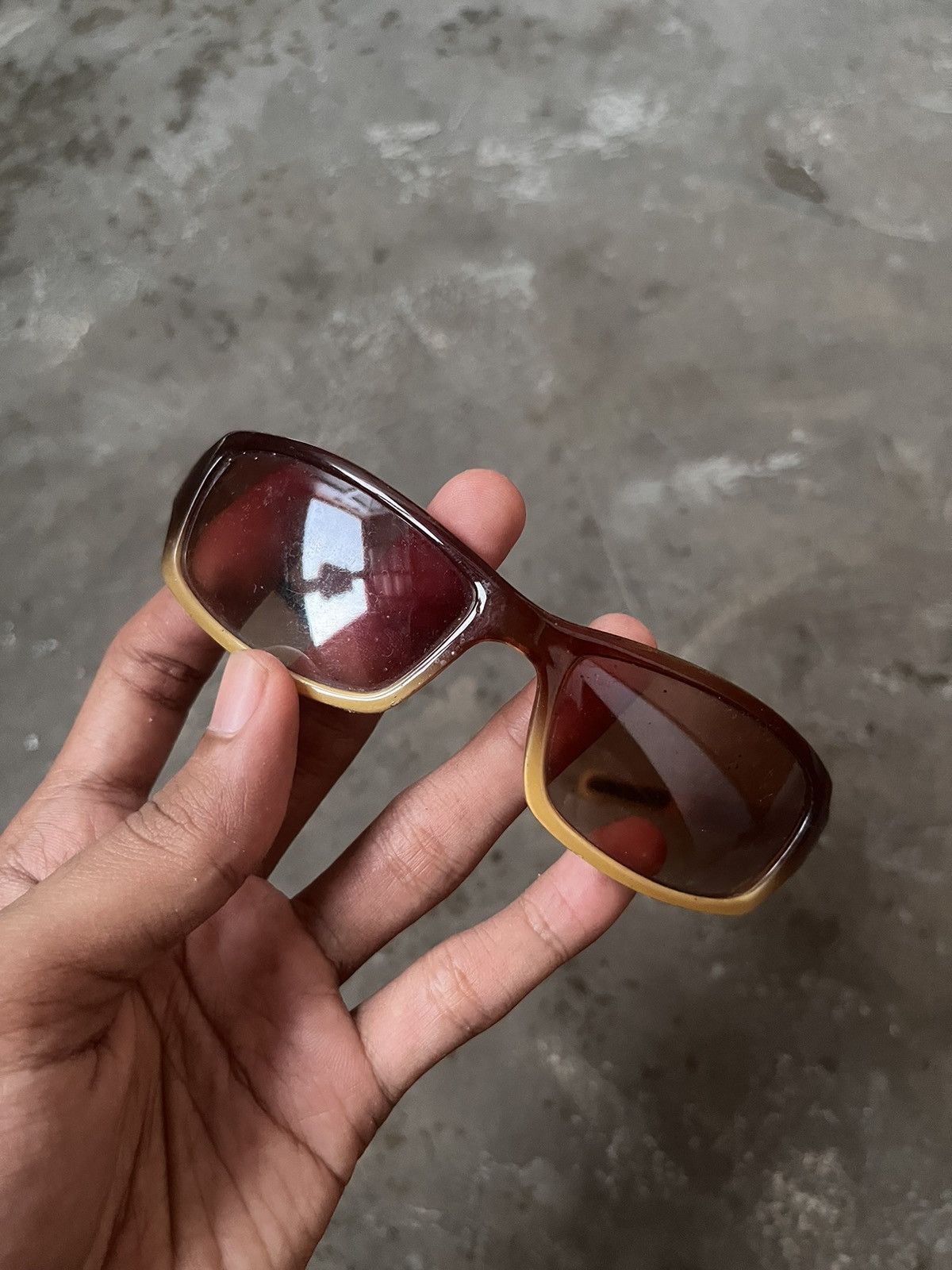 Designer × Japanese Brand × Le Grande Bleu (L.G.B.) VINTAGE Y2K UNBRAND CROSS SUNGLASS CH STYLE Size ONE SIZE - 3 Thumbnail