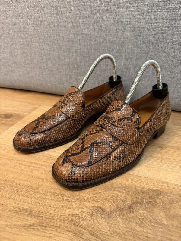 Church's Church's Snake Leather Vintage Rare 39,5 loafers flats heels Size US 9.5 / IT 39.5 - 5 Thumbnail