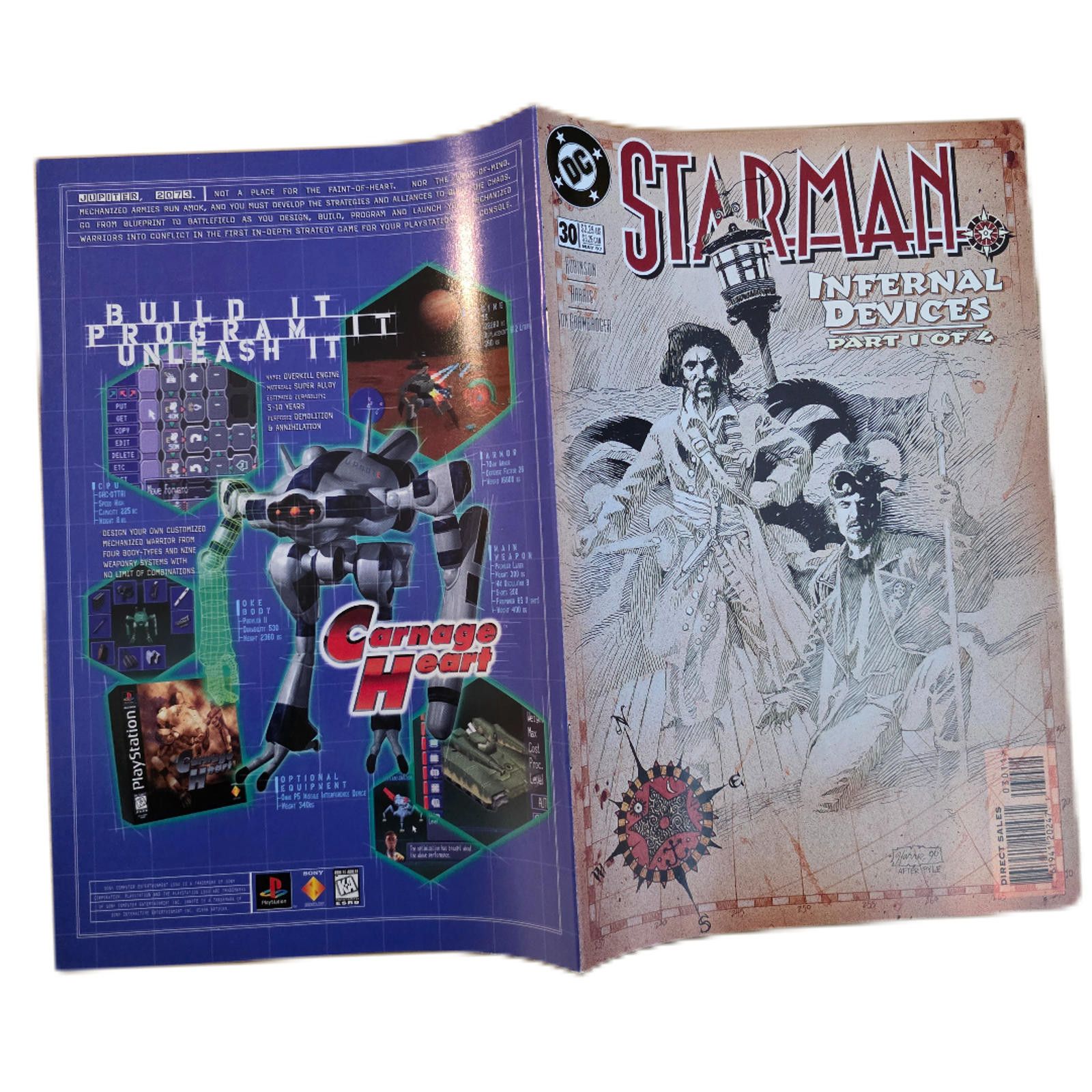 DC Comics Starman Vol 2 #30 NM 1997 DC Infernal Devices Comic (C) Size ONE SIZE - 4 Thumbnail