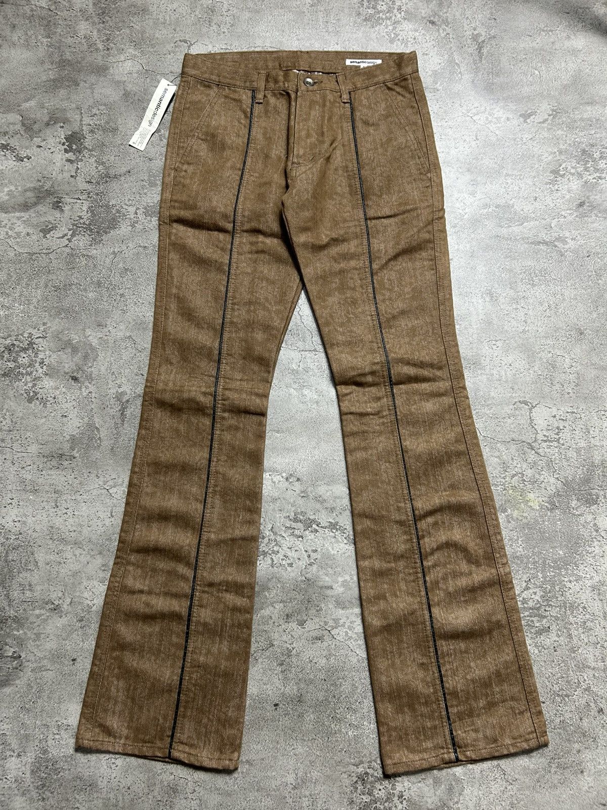semanticdesign 2000s Semantic Design Flared Jeans Size US 28 / EU 44 - 1 Thumbnail