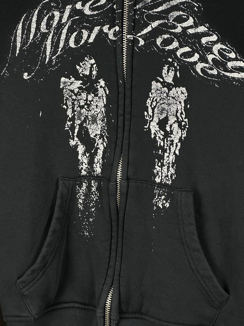 Japanese Brand Crazy More Money More Love Baggy Y2K Zip Hoodie Size US S / EU 44-46 / 1 - 4 Thumbnail
