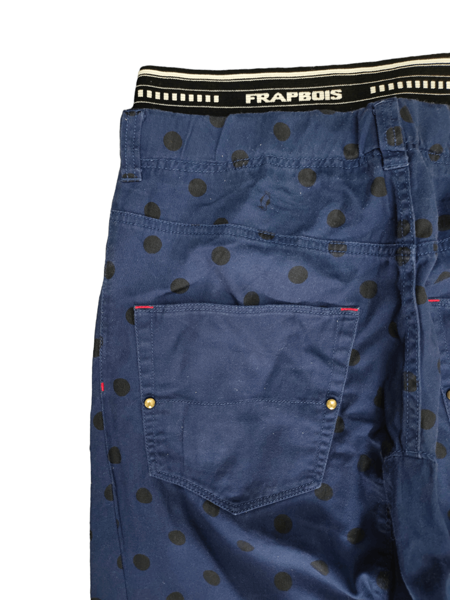 Issey Miyake Frapbois By Issey Miyake Double Waist Polkadot Pants Ppfm Size US 33 - 4 Thumbnail