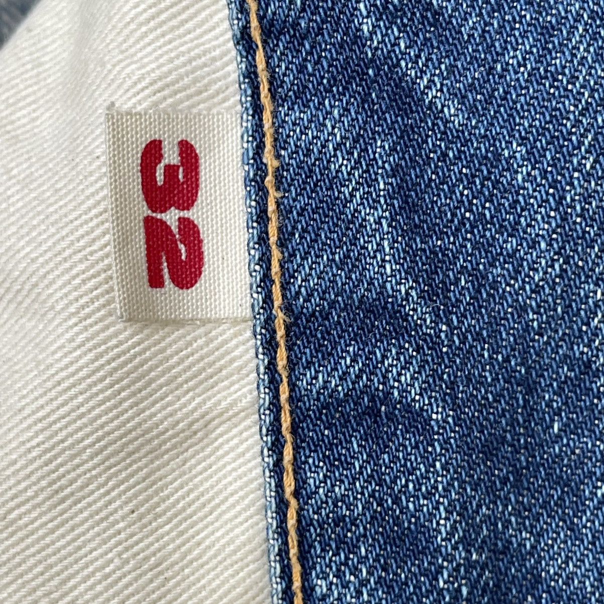 Iron Heart Trashed Hollywood Ranch Market x Iron Heart Selvedge Denim Size US 32 / EU 48 - 19 Thumbnail