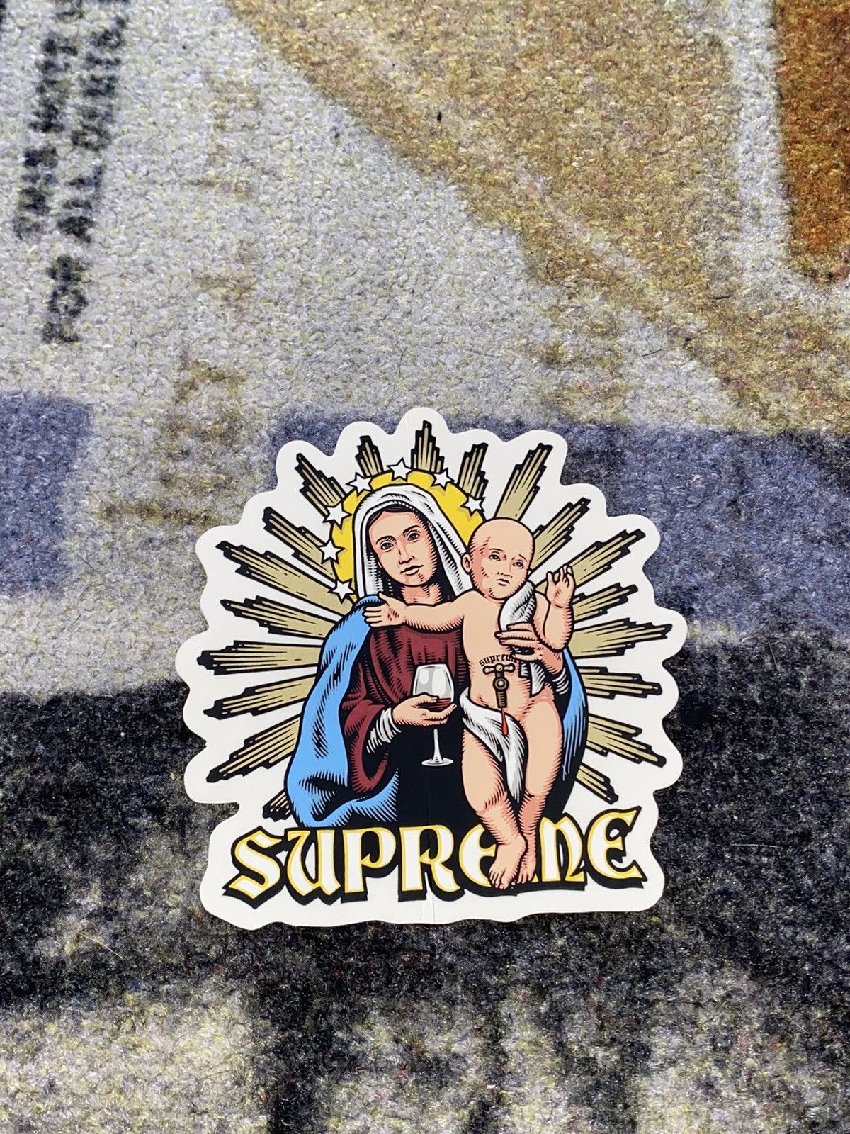 Supreme Supreme Blood Sticker Size ONE SIZE - 1 Preview