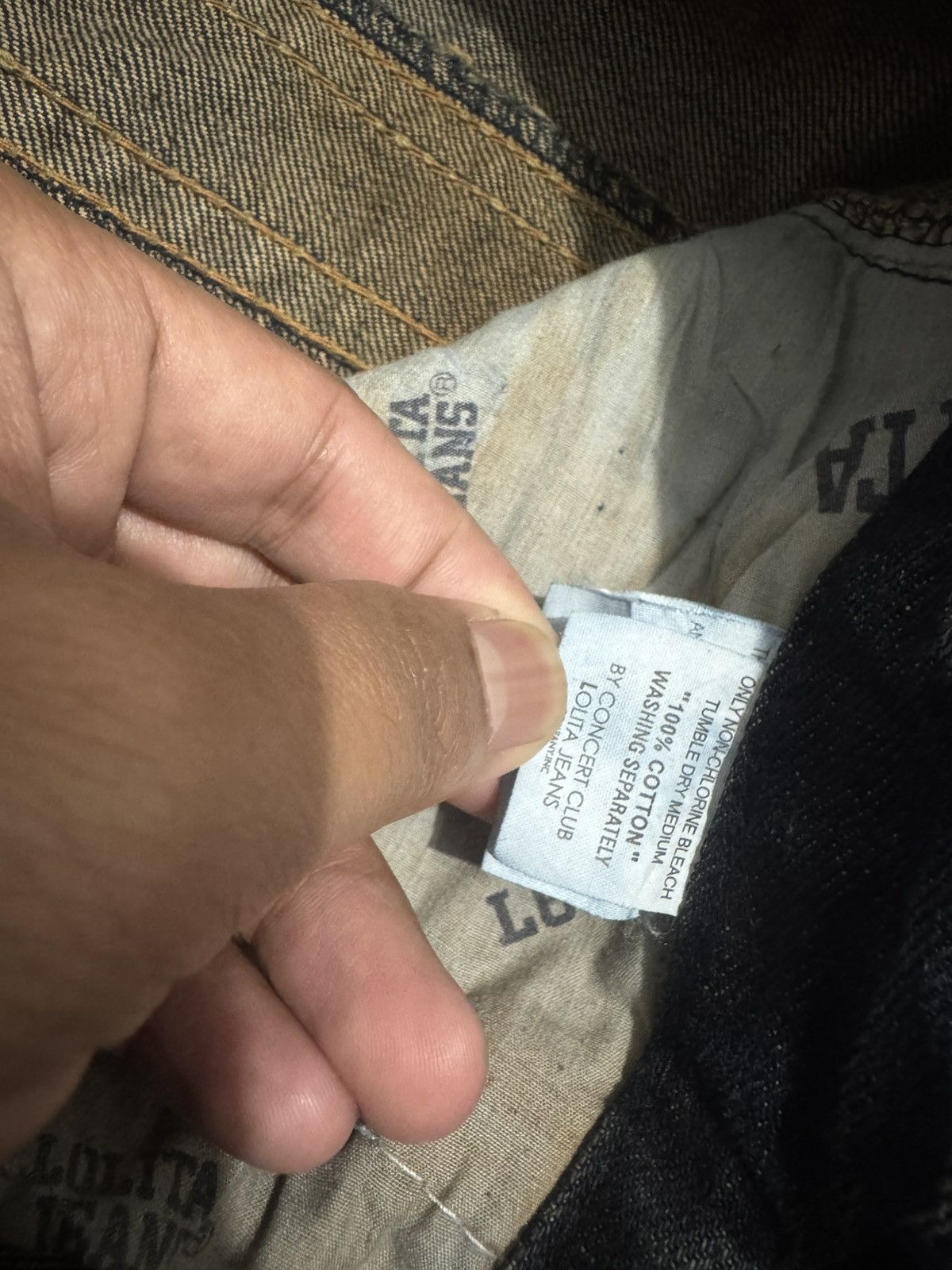Japanese Brand Lolita Jeans Denim Yoshitomo Nara Collaboration Size XL Size US 36 / EU 52 - 5 Thumbnail