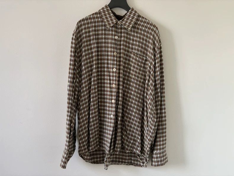 Our Legacy Our Legacy size46 plaid shirt Size US S / EU 44-46 / 1 - 1 Thumbnail