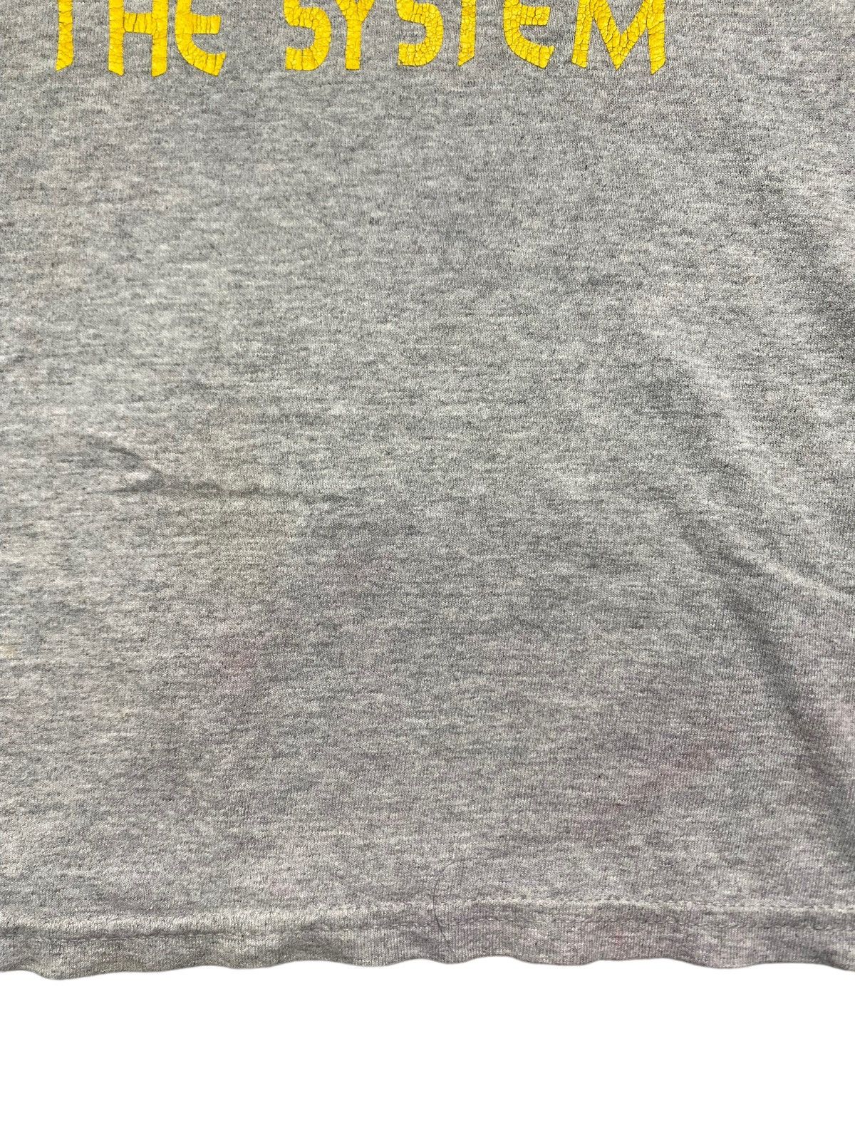 Other VINTAGE ART TEE FIGHTS THE SYSTEM ANVIL TAG Size US M / EU 48-50 / 2 - 8 Thumbnail