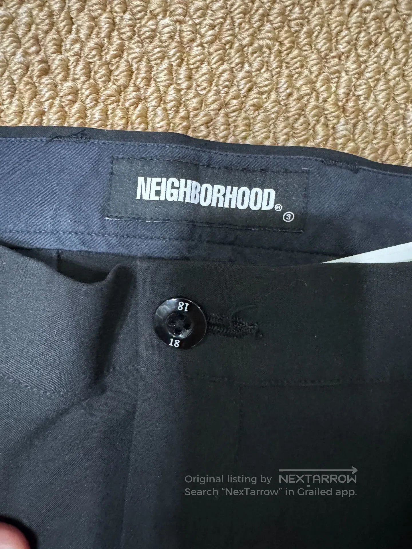 Neighborhood NEIGHBORHOOD 21SS Pleated Casual Pants. Size US 30 / EU 46 - 2 Thumbnail
