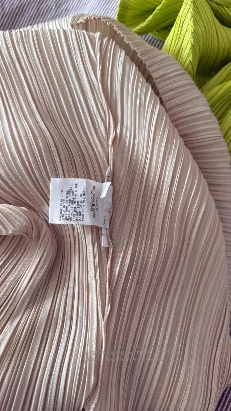 Issey Miyake Issey Miyake Off White Dress Size L / US 10 / IT 46 - 5 Thumbnail