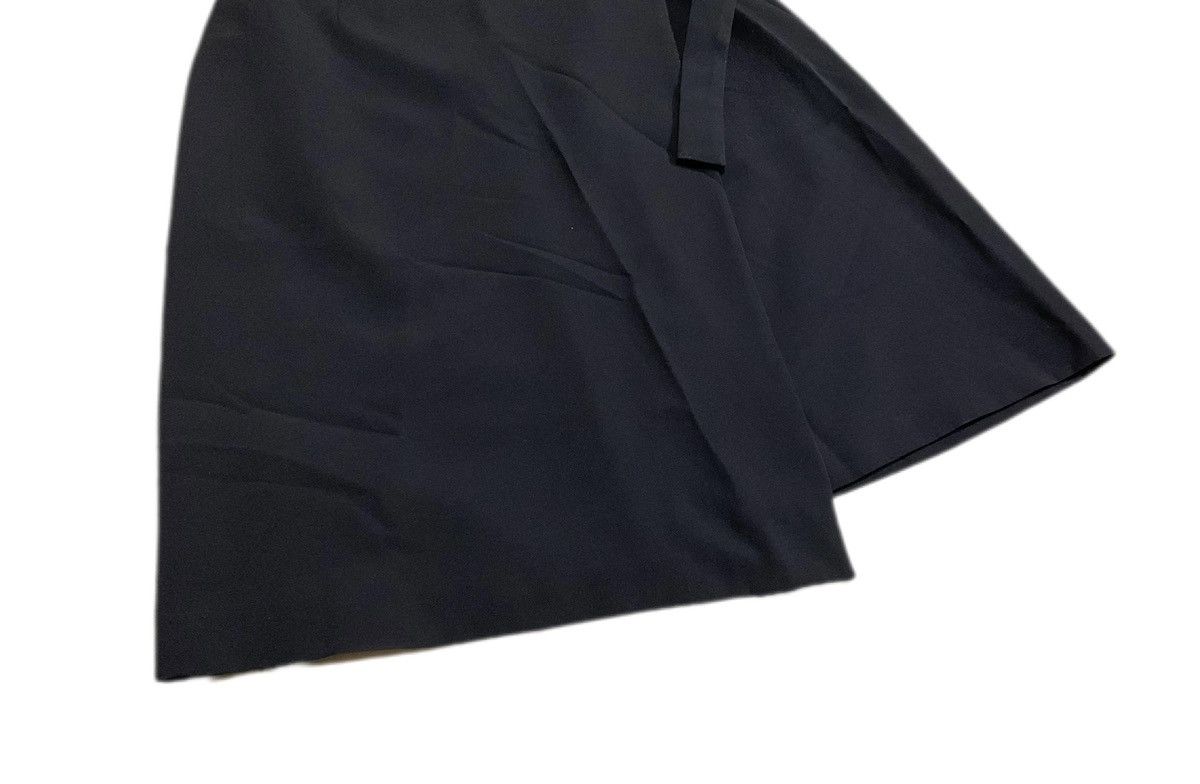 Hysteric Glamour × Japanese Brand × Yohji Yamamoto 🔥Sick Japanese Ined By Yohji Double Layer Asymmetric Skirt Size 30" / US 8 / IT 44 - 3 Thumbnail