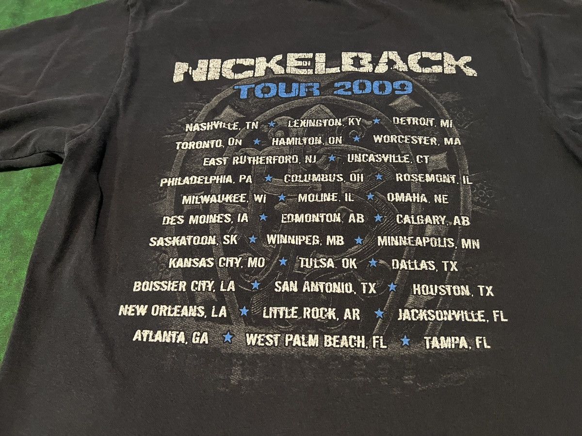 Band Tees Vintage Nickelback Dark Horse Tour 2009 Black Double Sided Size US S / EU 44-46 / 1 - 6 Thumbnail