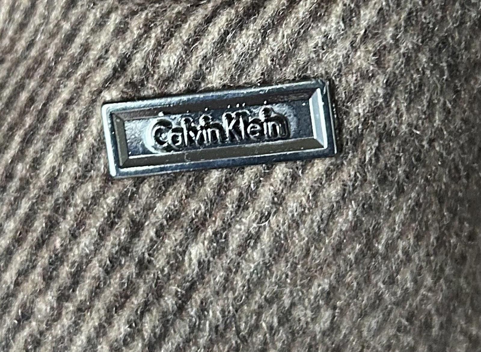 Calvin Klein Calvin Klein 3XLT Wool Blend Overcoat Brown Long Coat B T Size US XXL / EU 58 / 5 - 3 Thumbnail