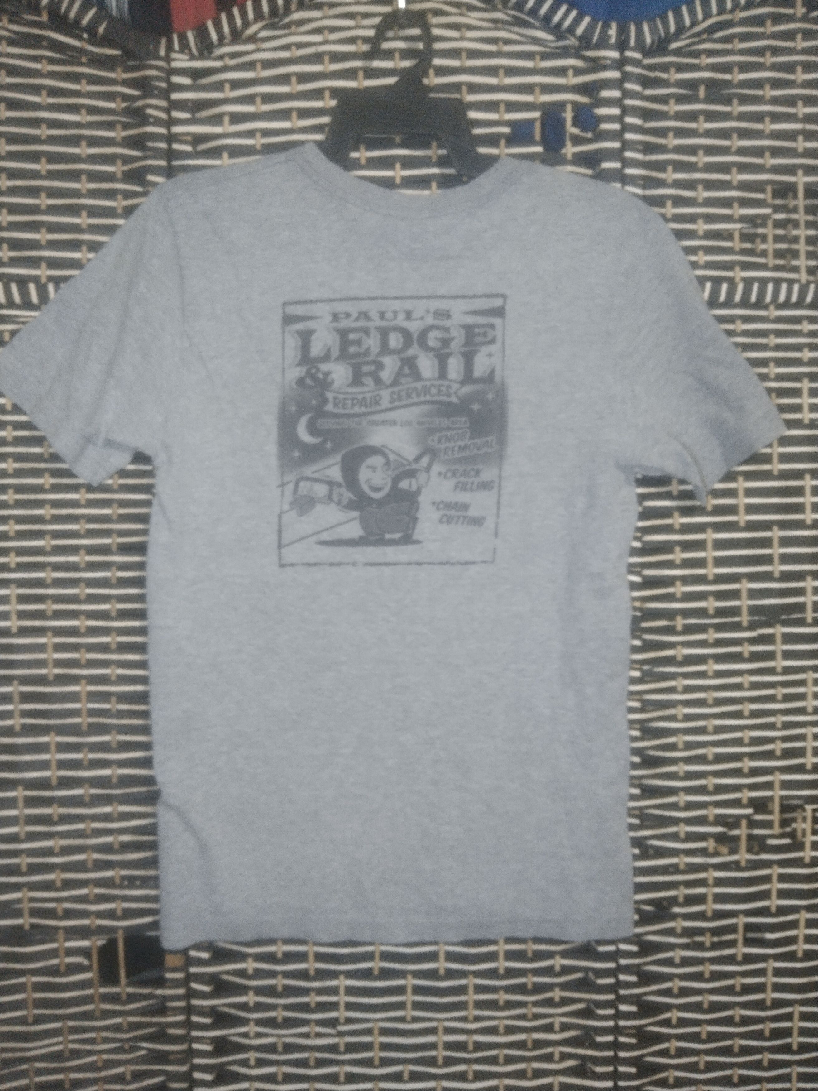 Nike SB × Vintage Rare Vintage Nike SB Paul's Ledge & Rail tee Size US S / EU 44-46 / 1 - 1 Thumbnail