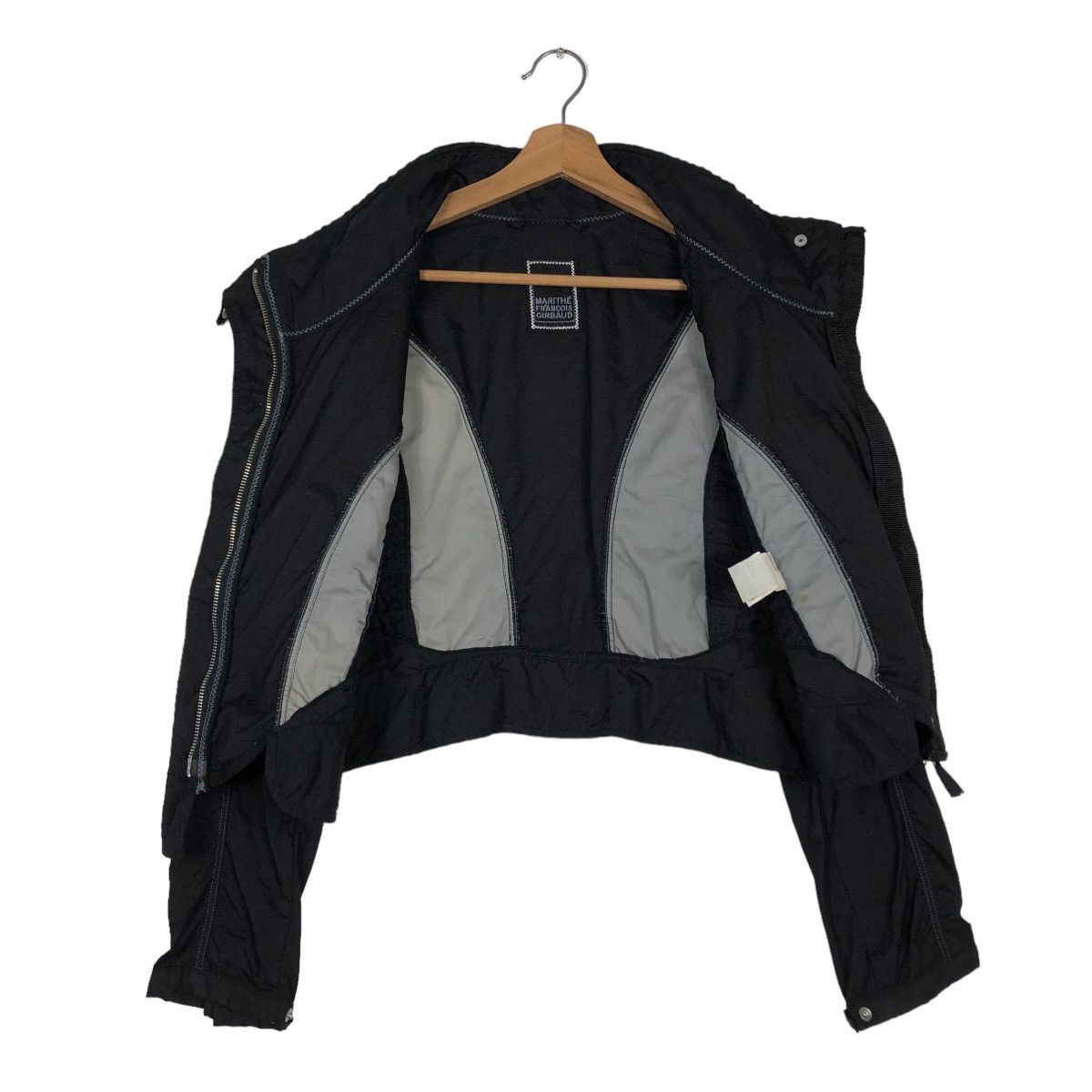 Japanese Brand 🔥Vintage Cropped Biker Jacket Bondage Parachute MFG Japan Size US M / EU 48-50 / 2 - 13 Thumbnail