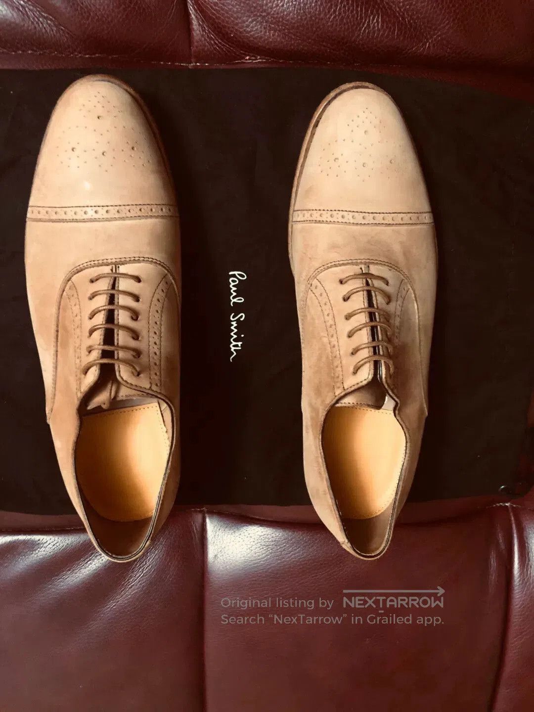 Paul Smith Paul Smith Brown Leather Dress Shoes. Size US 6 / EU 39 - 2 Thumbnail