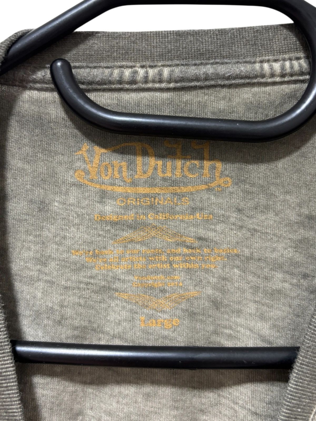 Von Dutch Y2K Vintage Von Dutch Tshirt Kustom Kulture Logo Retro Size US L / EU 52-54 / 3 - 5 Thumbnail