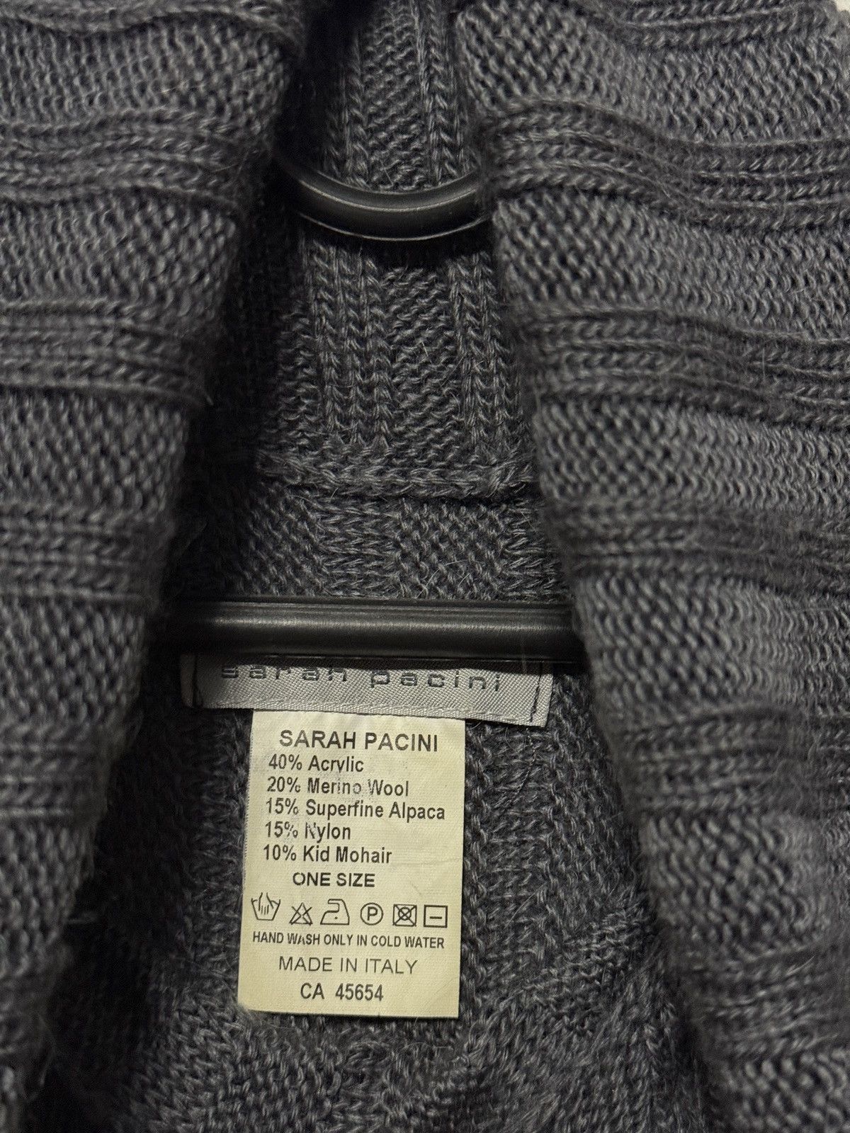 Sarah Pacini Sarah Pacani Knit Turtleneck Sleevless Dress Italy Made OS Size ONE SIZE - 4 Thumbnail