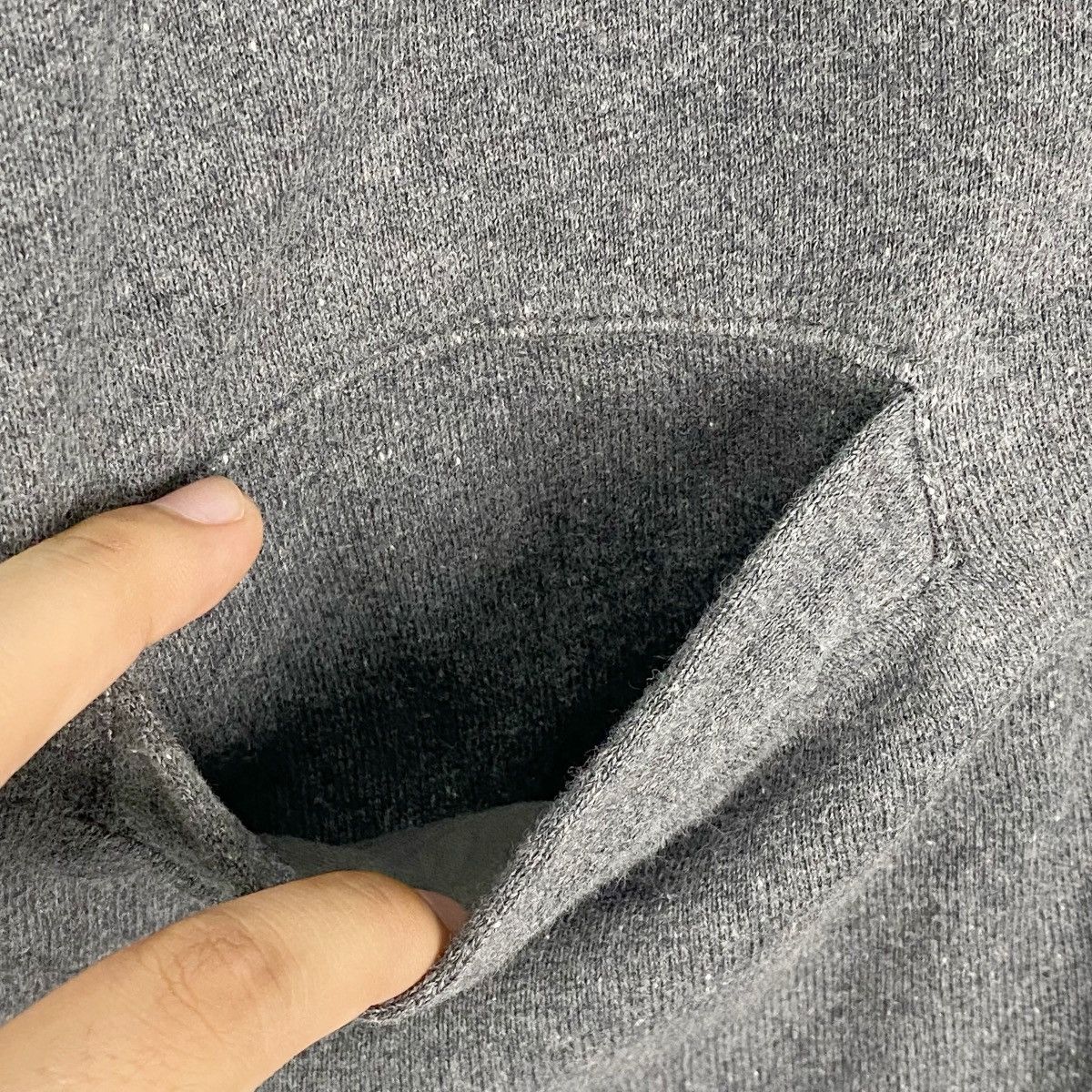 Vintage Vintage Japanese Brand Beams Full Zip Cardigan Sweater Grey Size L / US 10 / IT 46 - 5 Thumbnail