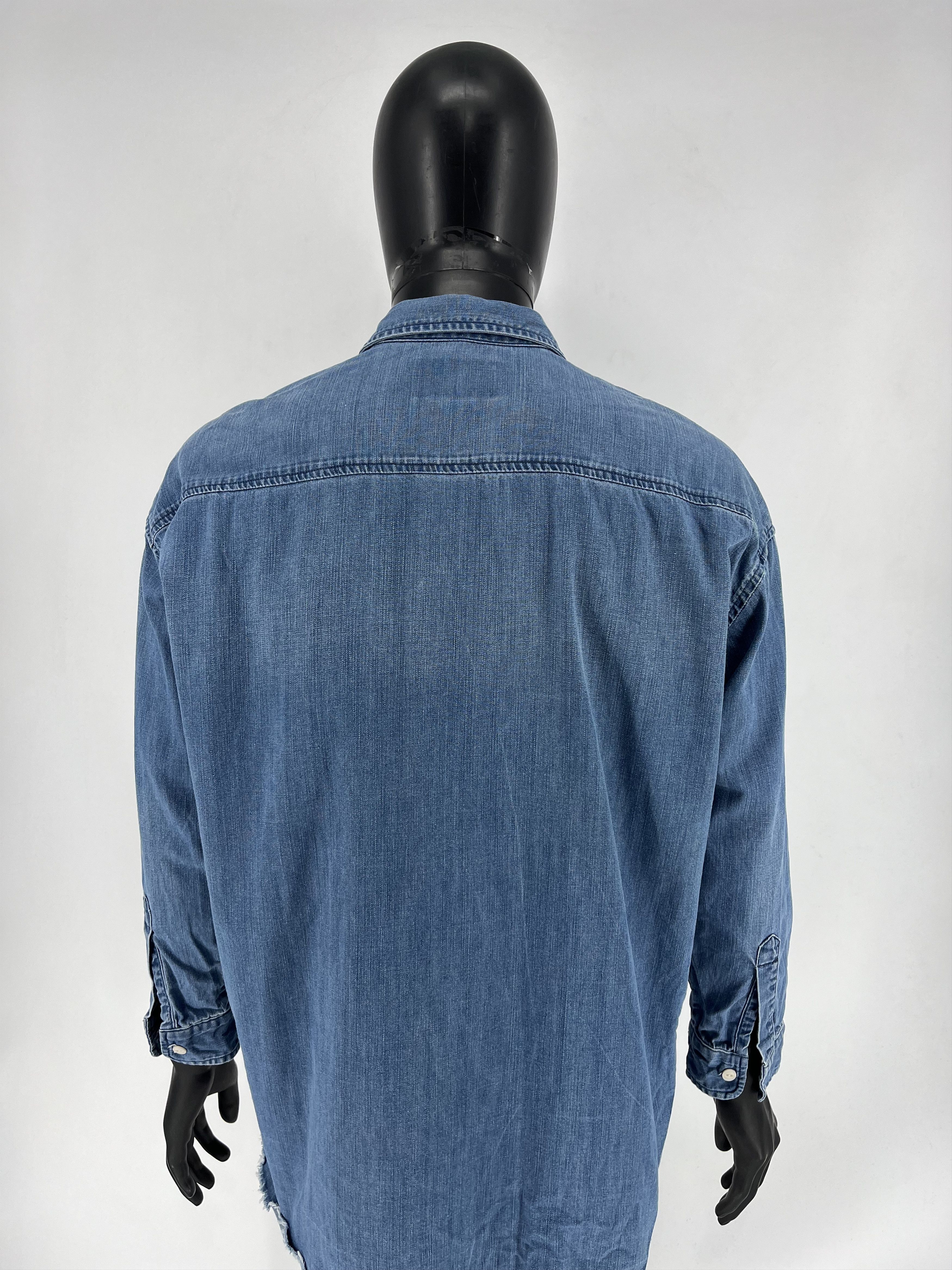 Carhartt Vintage Carhartt WIP Denim Weldon Shirt Washed Blue Size US M / EU 48-50 / 2 - 12 Thumbnail