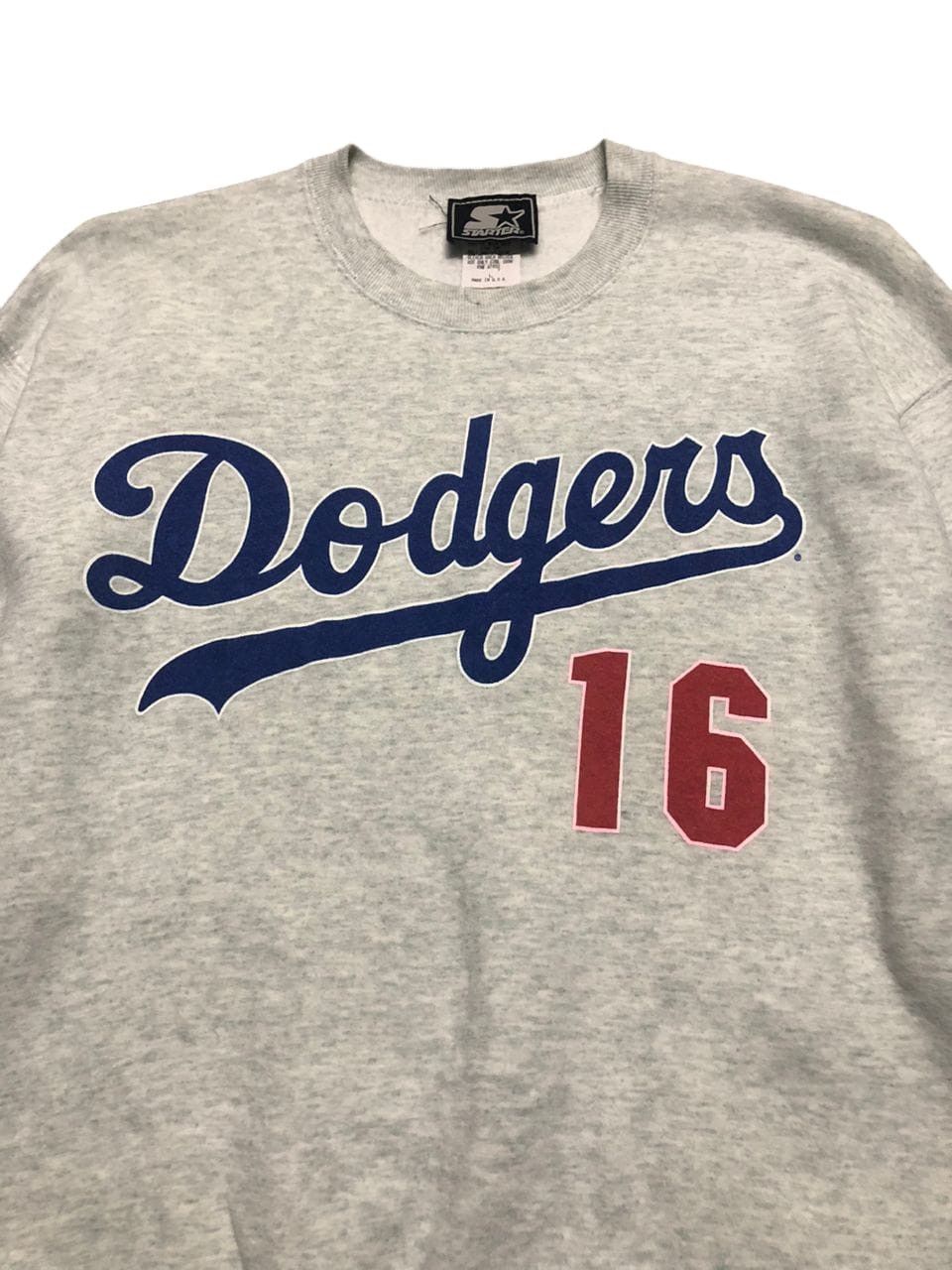 Starter Vintage 90s Starter Dodger “NOMO 16” Crewneck Sweatshirt Size US L / EU 52-54 / 3 - 4 Thumbnail