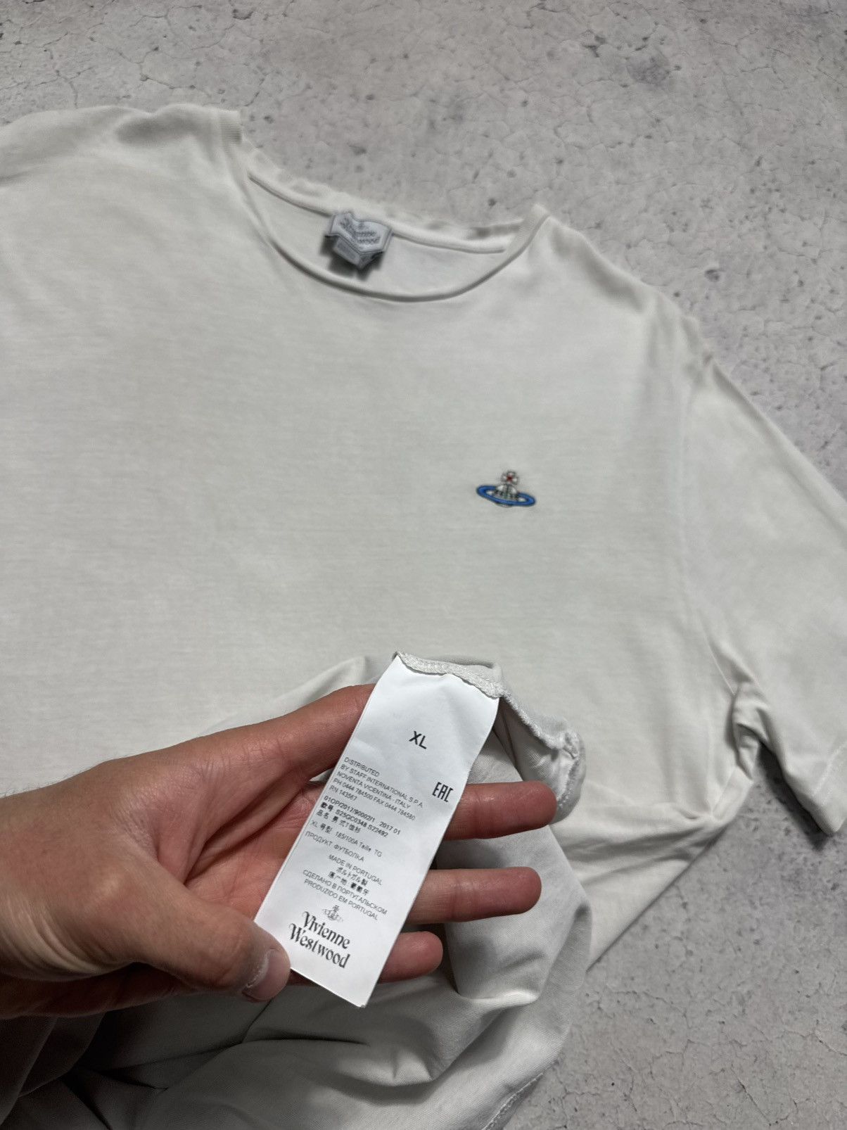 Vivienne Westwood Vivienne Westwood Luxury T-Shirt White Size US M / EU 48-50 / 2 - 7 Thumbnail