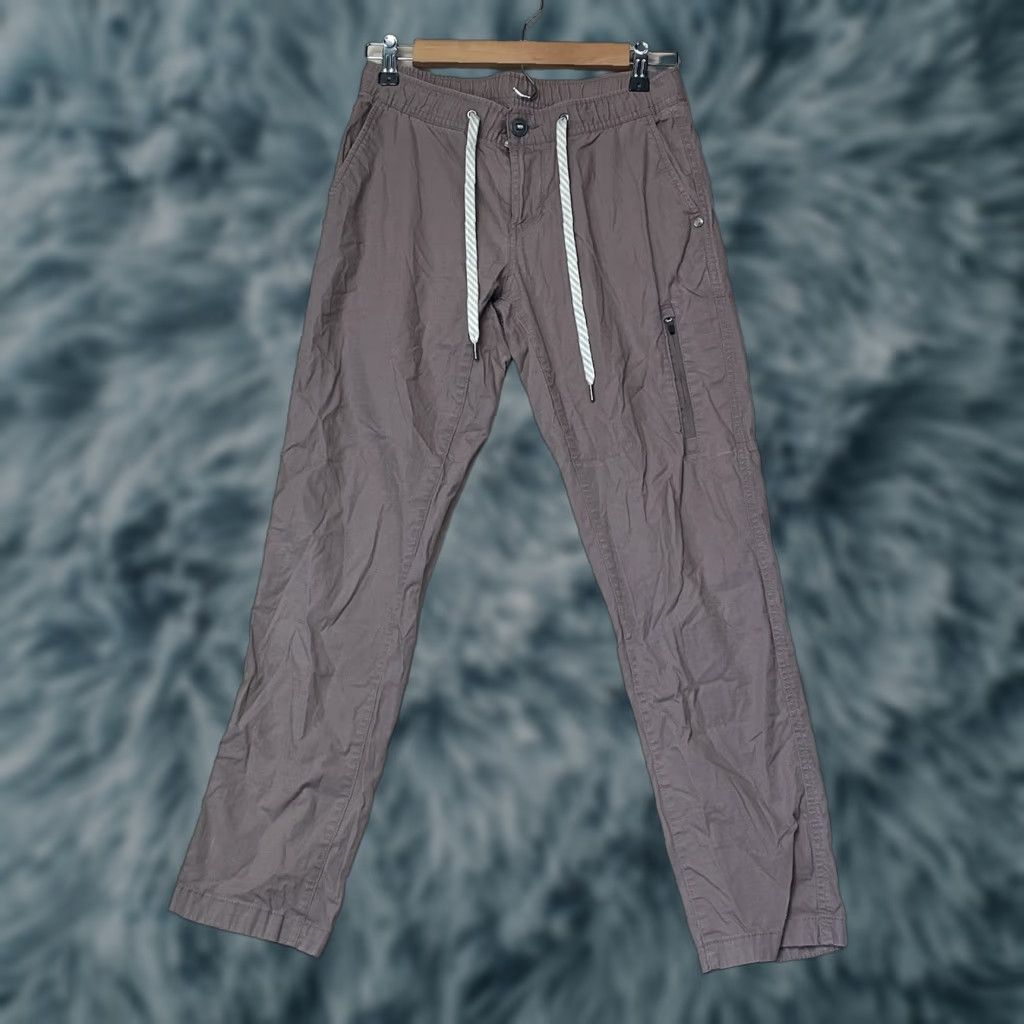 Vuori Vuori Ripstop Pants Women Slim Size S Brown Breathable Pockets Zip Pocket Tapered Outdoor Activewear Casual Travel All Seasons Holiday Style Pants Size 28" / US 6 / IT 42 - 1 Thumbnail