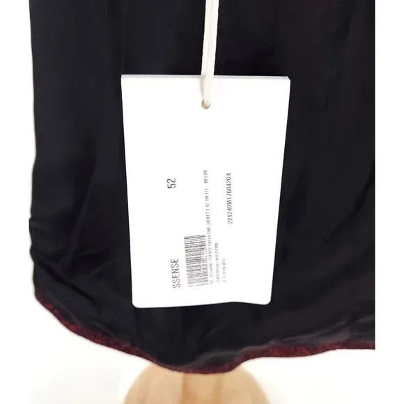 Jil Sander Jil Sander Exclusive Red Cotton Coat Size 52 US 42 L Mens Size US L / EU 52-54 / 3 - 14 Thumbnail