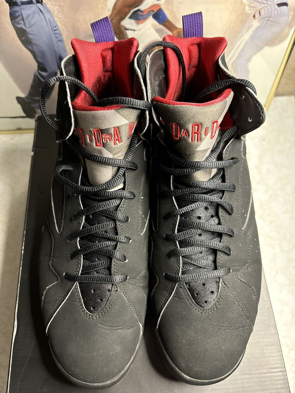 Jordan Brand Air Jordan 7 Retro 2012 raptor Size US 12 / EU 45 - 2 Thumbnail