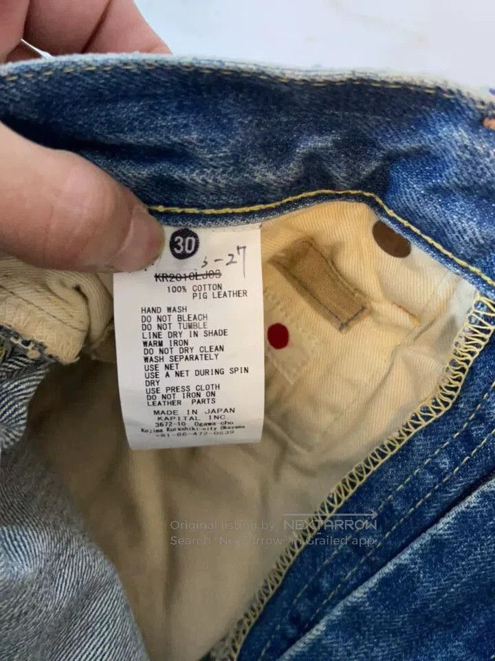Kapital unique kapital gemstone embellished jeans. Size US 30 / EU 46 - 5 Thumbnail