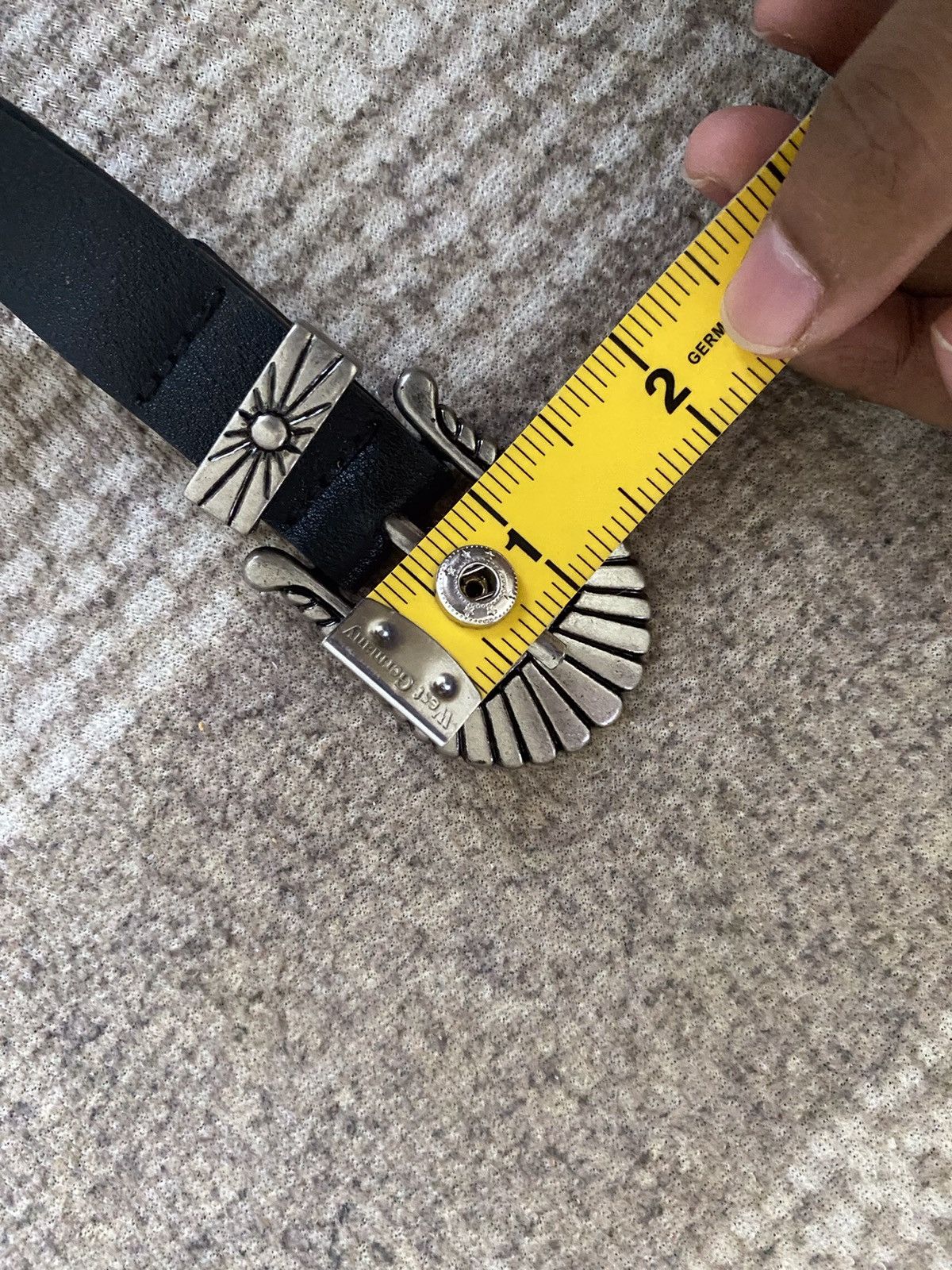 Vintage Navajo Design Buckle Belt Size ONE SIZE - 12 Thumbnail