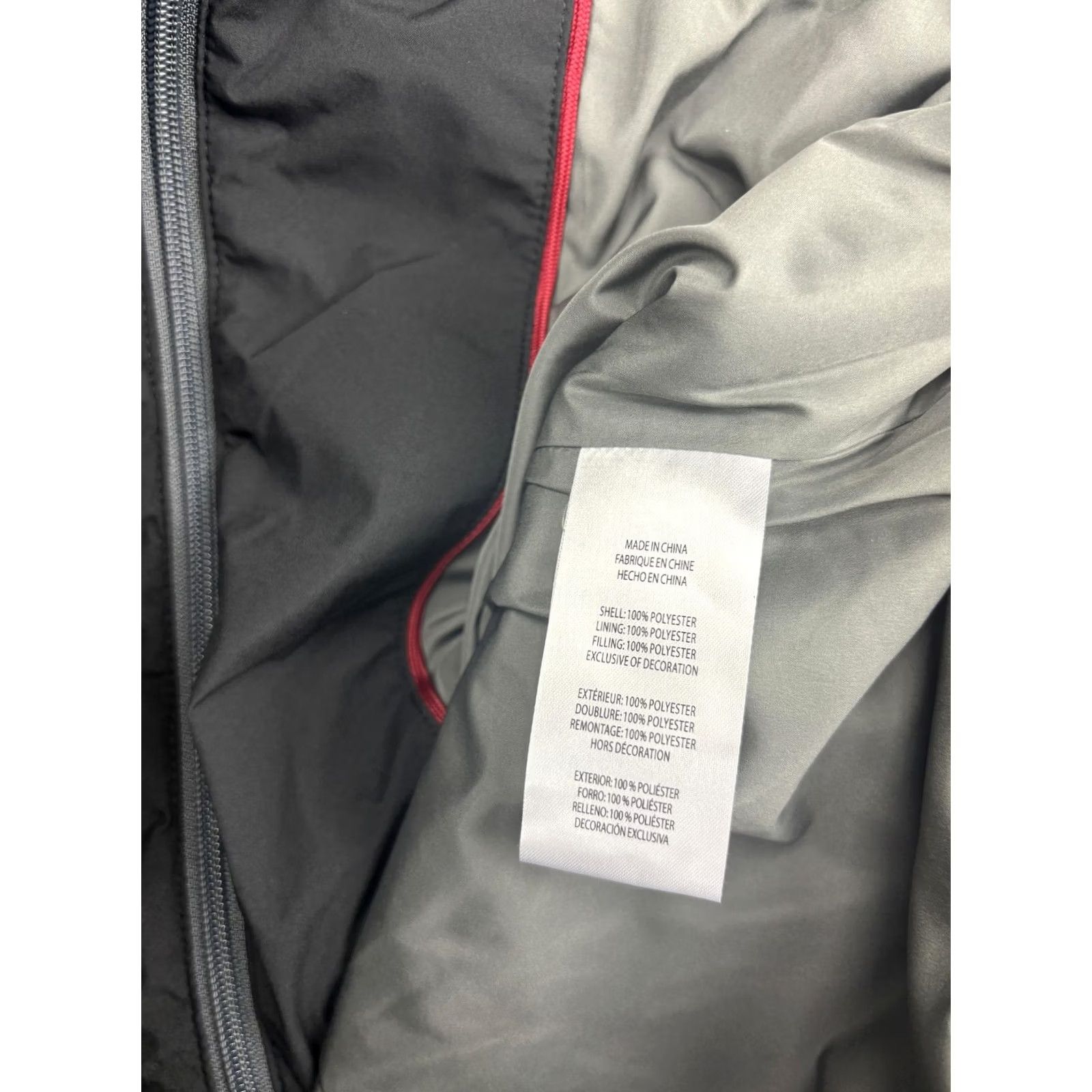 Vintage Rainforest Jacket Mens M Black Quilted Insulated Full Zip Pockets RF2521 Size US M / EU 48-50 / 2 - 7 Thumbnail