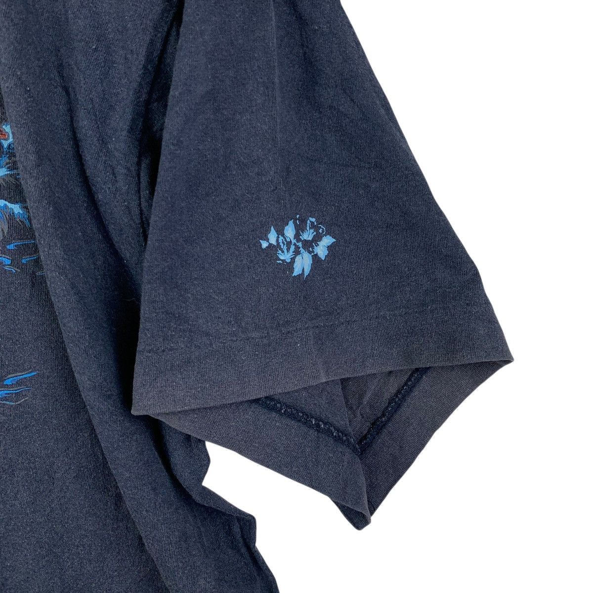 Vintage Vintage PIKO Hawaiian Longboard Wear Blue Hibiscus Surf Size US L / EU 52-54 / 3 - 7 Thumbnail