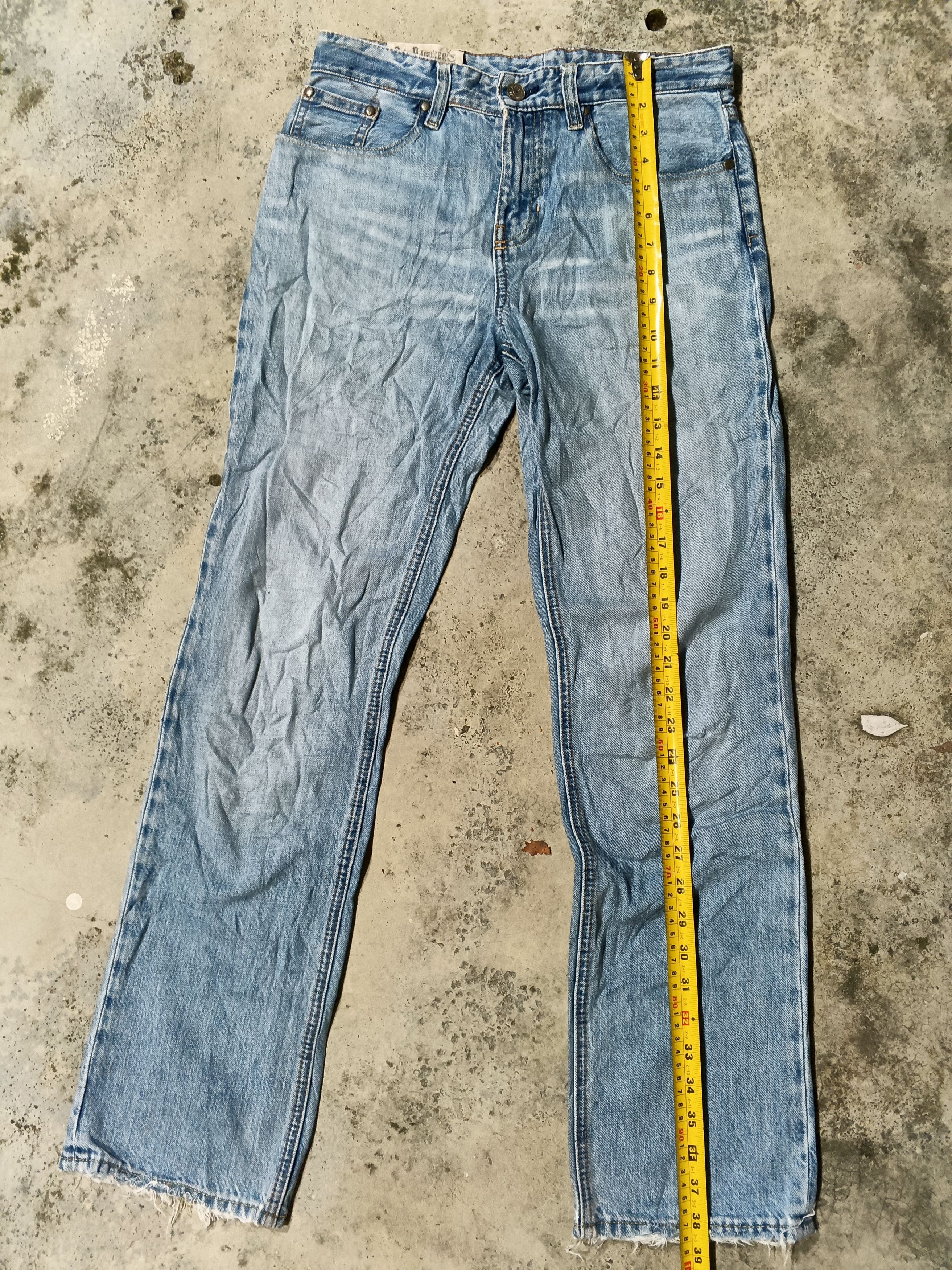 Polo Ralph Lauren Vintage 90s Polo Ralph Lauren Denim Selvedge Size 30" / US 8 / IT 44 - 9 Thumbnail