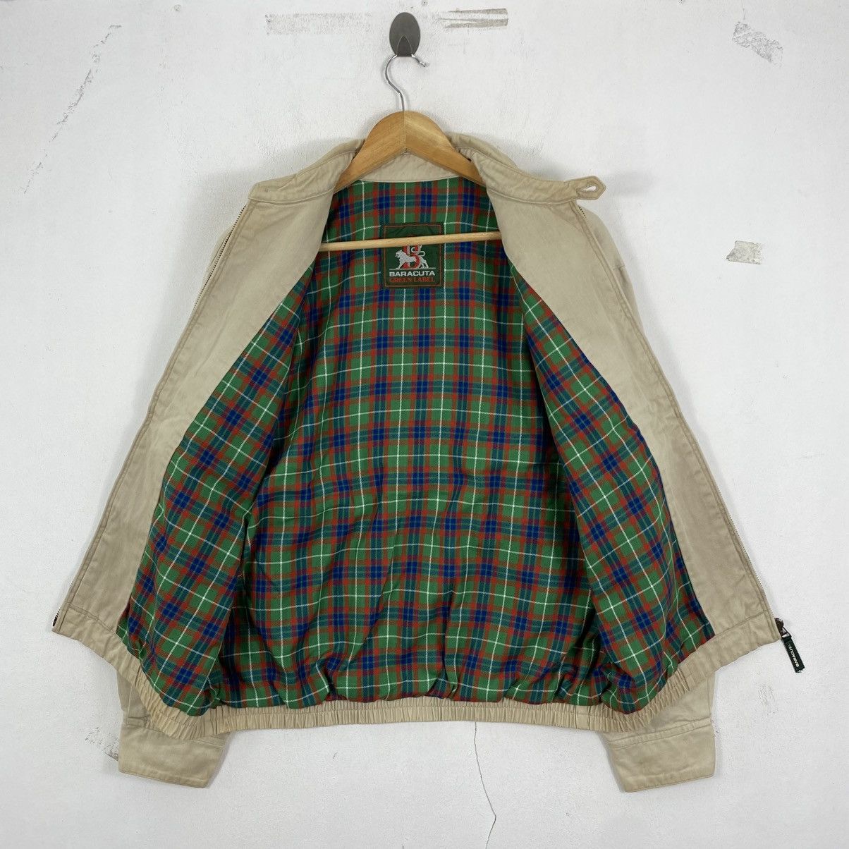 Baracuta Vintage 90s Baracuta Green Label Jacket Tan M Size US L / EU 52-54 / 3 - 5 Thumbnail